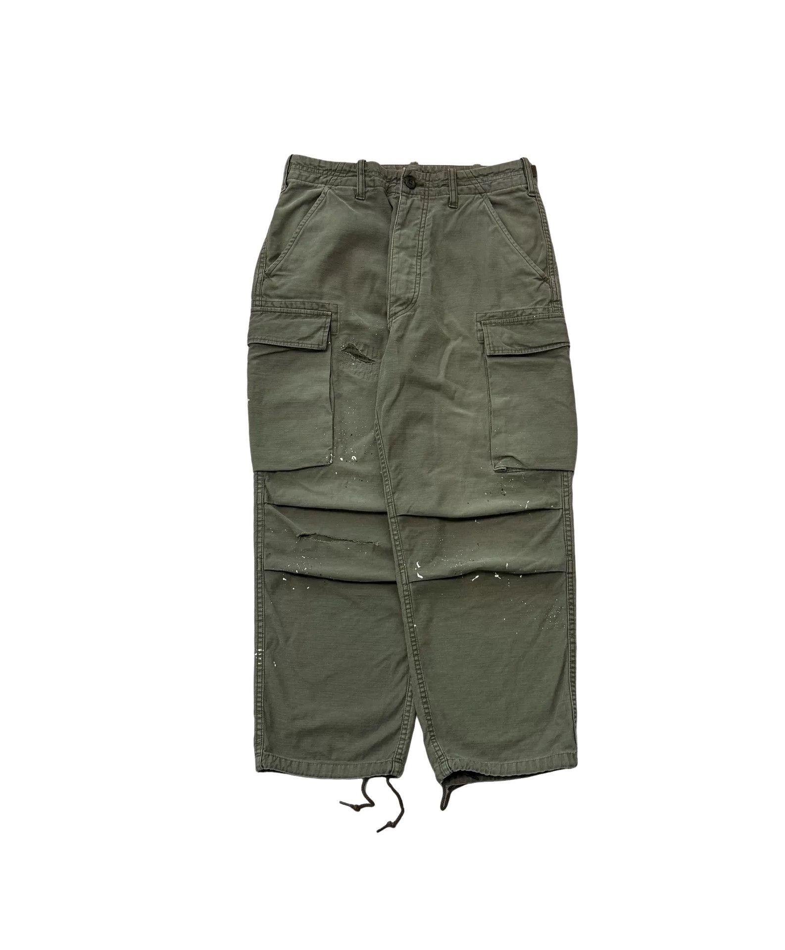 Madness MADNESS Paint Splatter Cargo Pants Size S Size US 30 / EU 46 - 1 Thumbnail