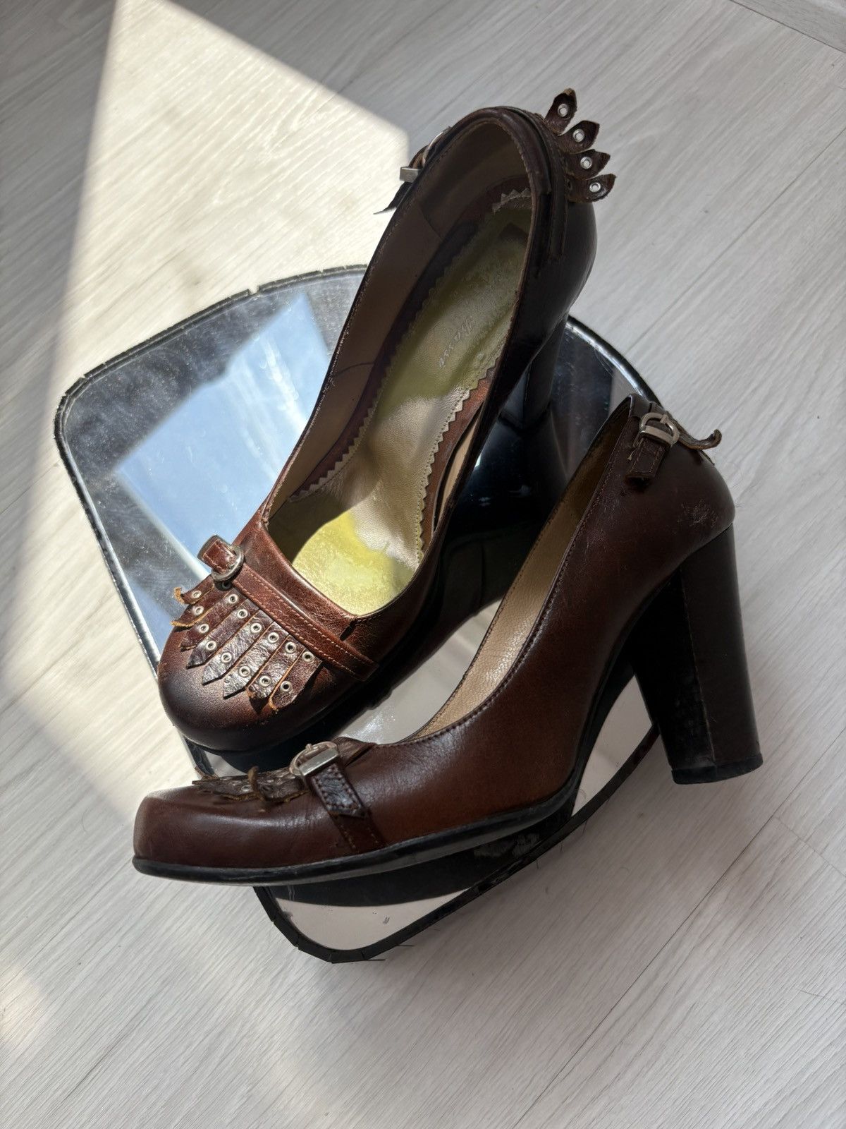 Vintage y2k italian heels Size US 7 / IT 37 - 12 Thumbnail