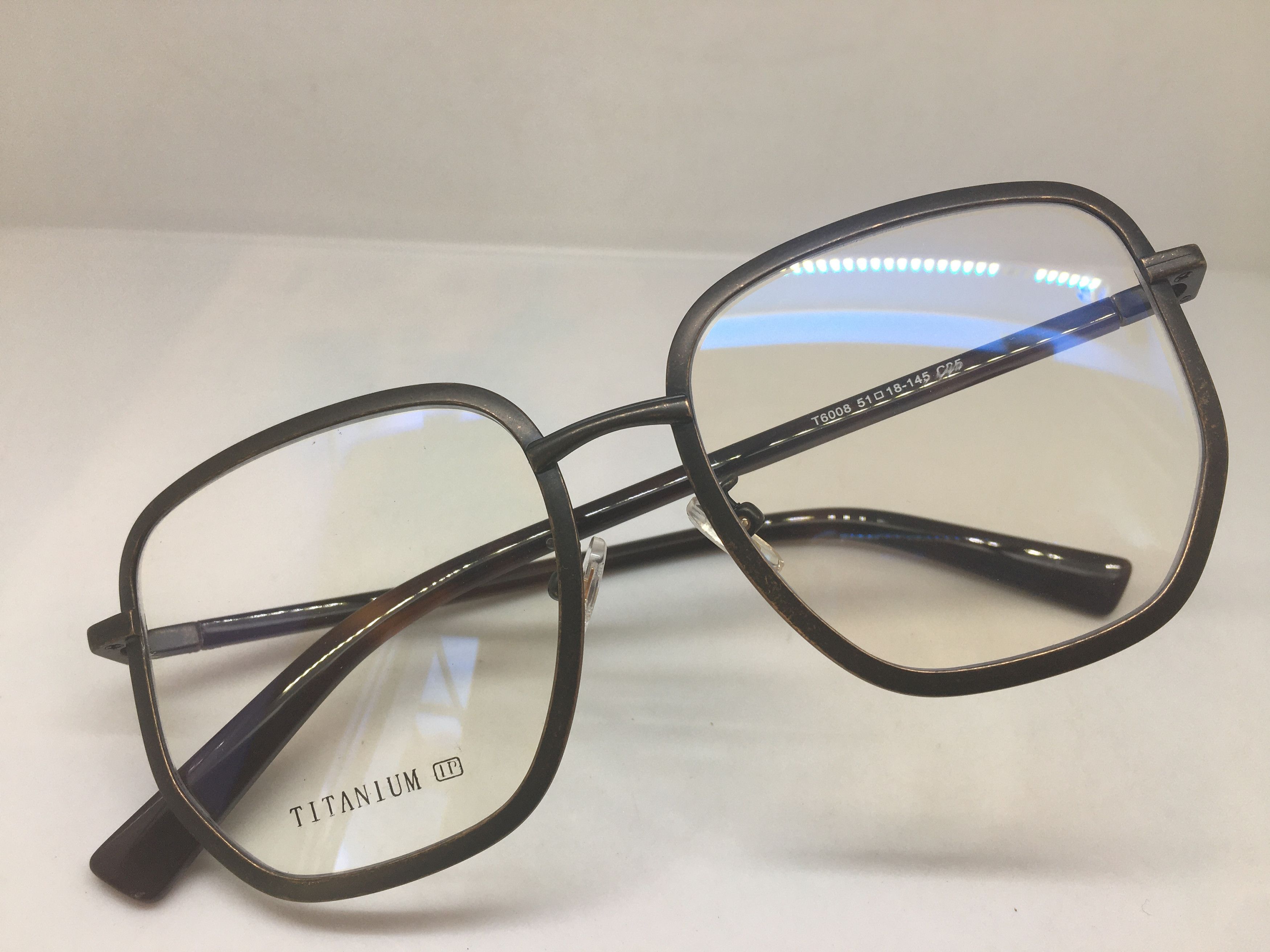 Other Oversize Black Titanium ROCKABILLY Eyeglasses Frame Size ONE SIZE - 5 Thumbnail