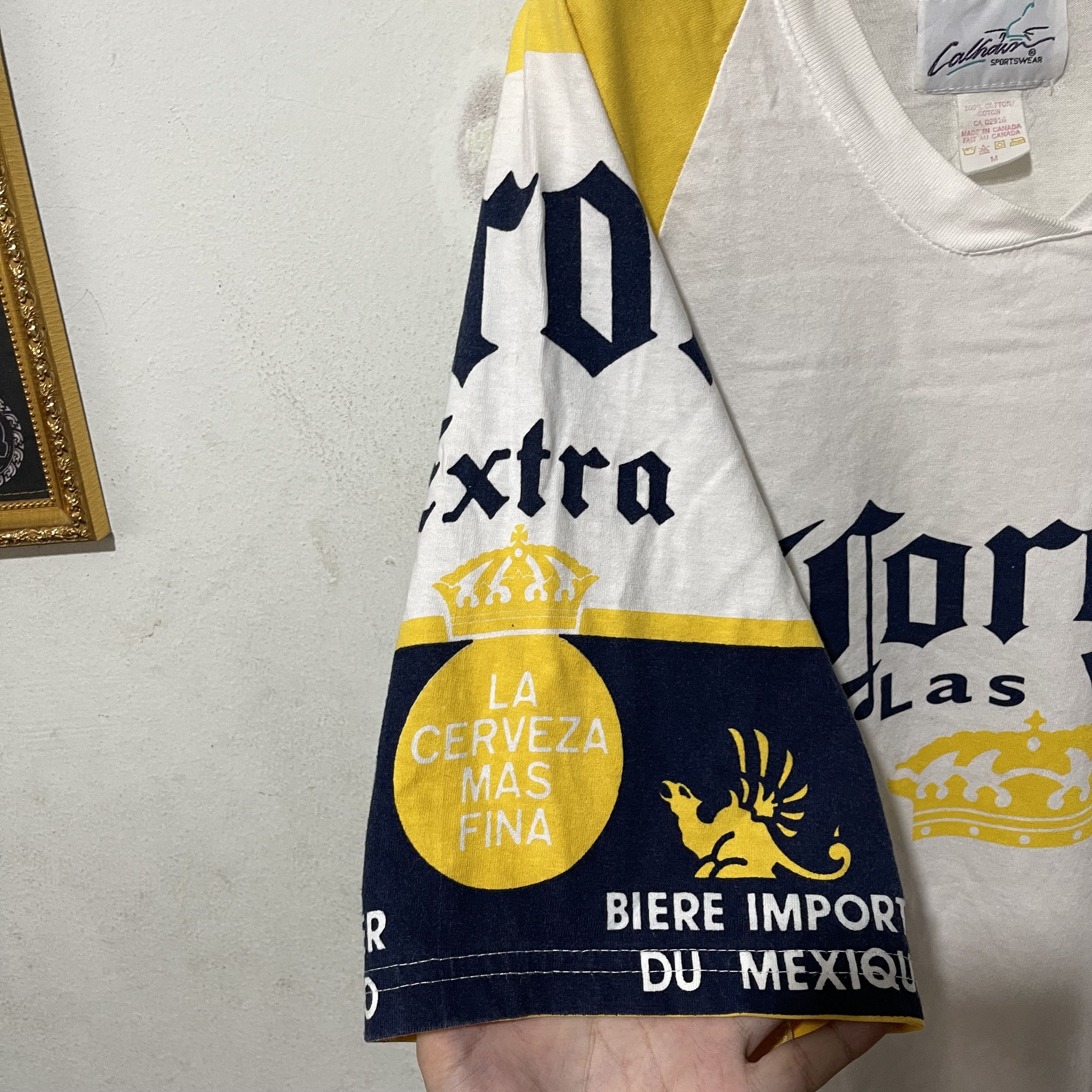 Vintage Vintage 90s Corona Las Vegas Jersey Shirt Size US XL / EU 56 / 4 - 3 Thumbnail