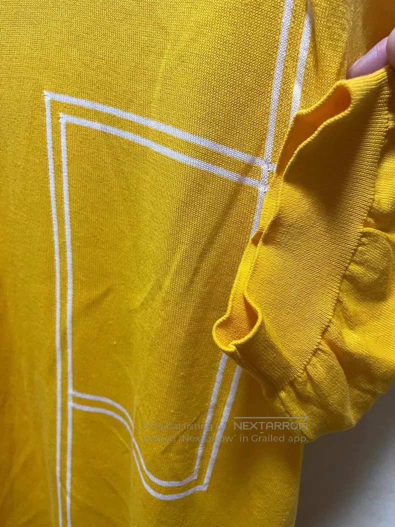 Hermes Hermes Knitted polo shirt with 3 buttons Size US S / EU 44-46 / 1 - 7 Thumbnail