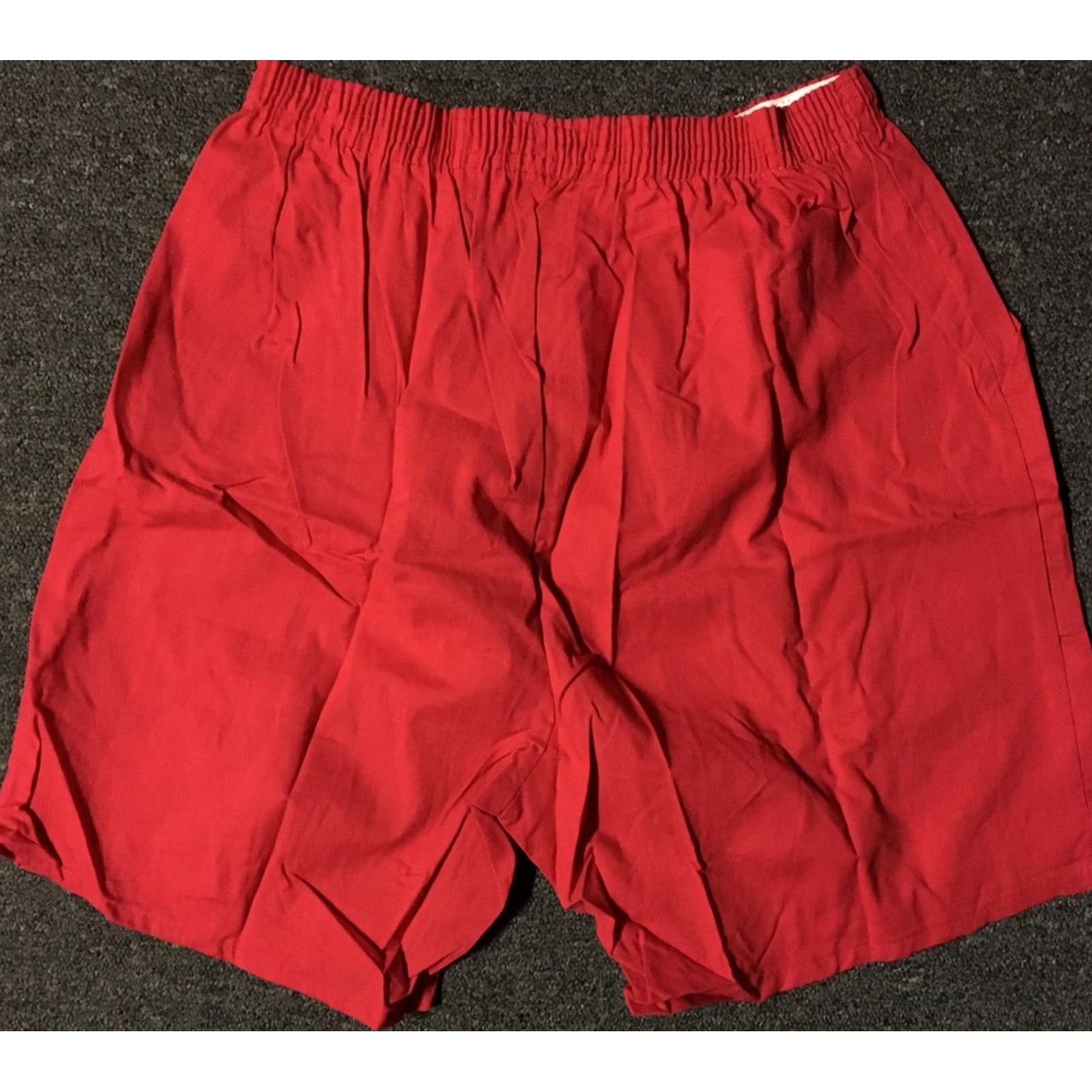 Vintage VINTAGE Bryan Adams Waking Up The World Tour Shorts S USA Rock Concert Bon Jovi Mens L Red 90s USA Rock Vintage Shorts Size US 33 - 5 Thumbnail