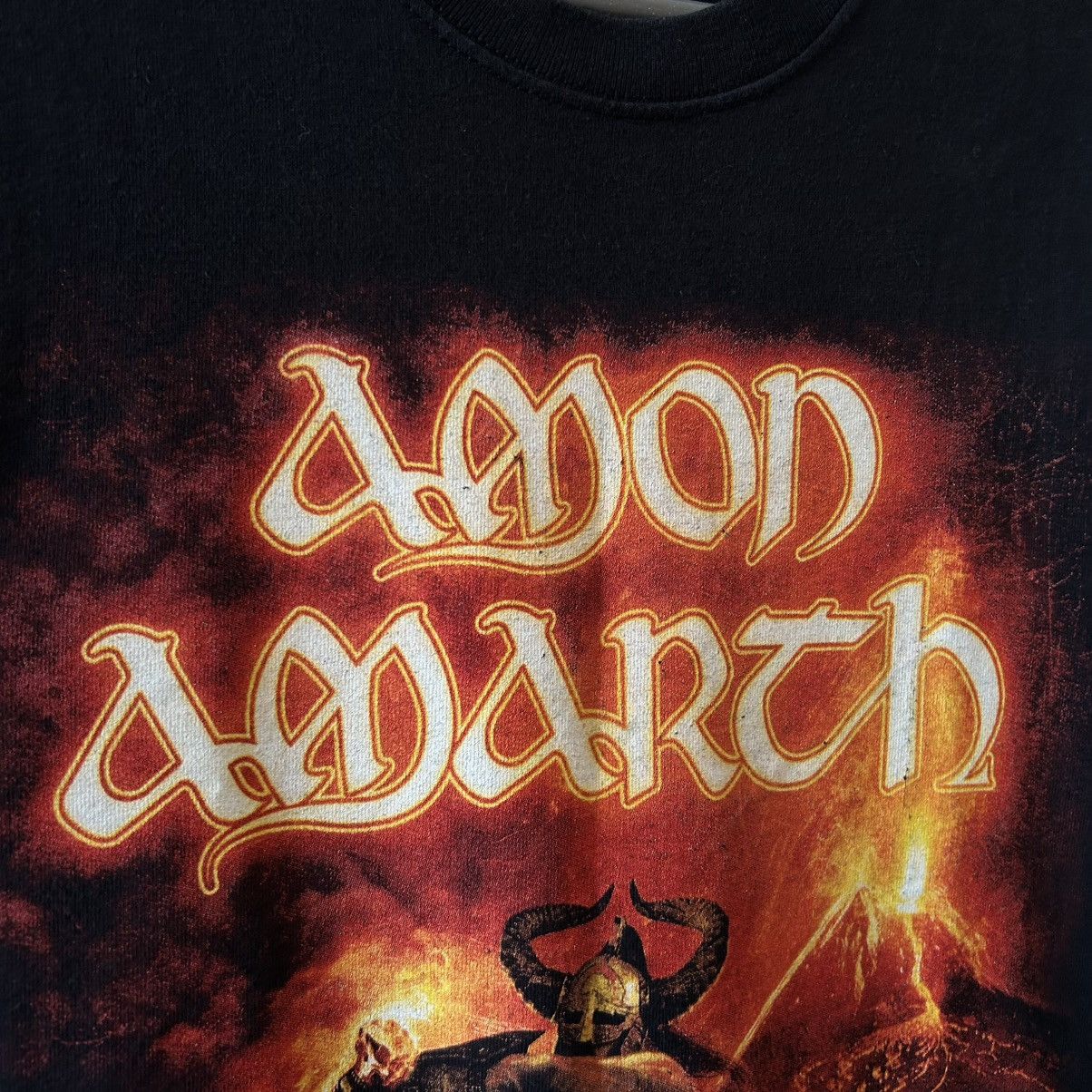Band Tees Vintage Amon Amarch big Graphic logo 00’s rock band tee Size US S / EU 44-46 / 1 - 3 Thumbnail