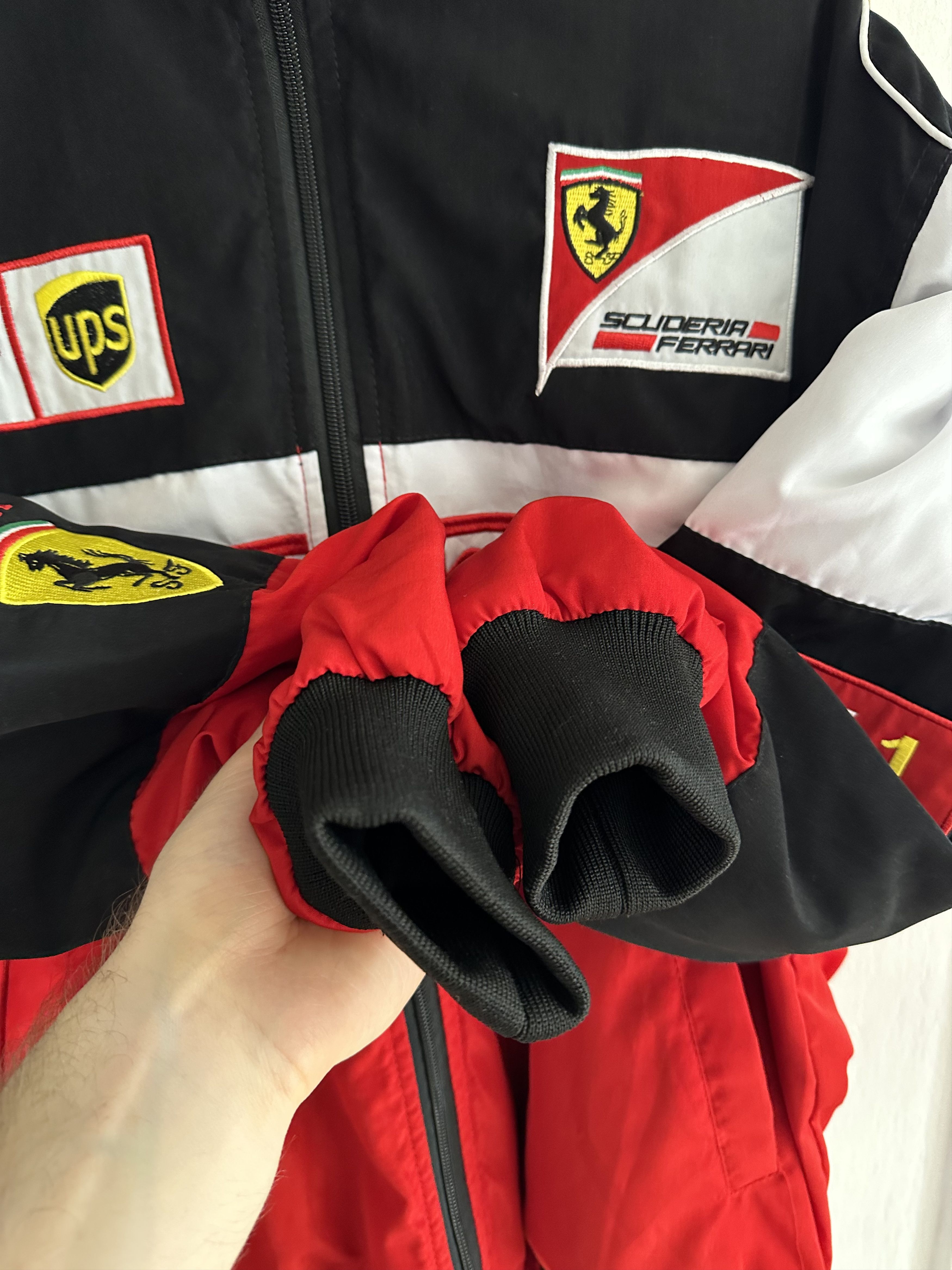 Vintage Ferrari Racing jacket Bomber Marlboro Rare Hype