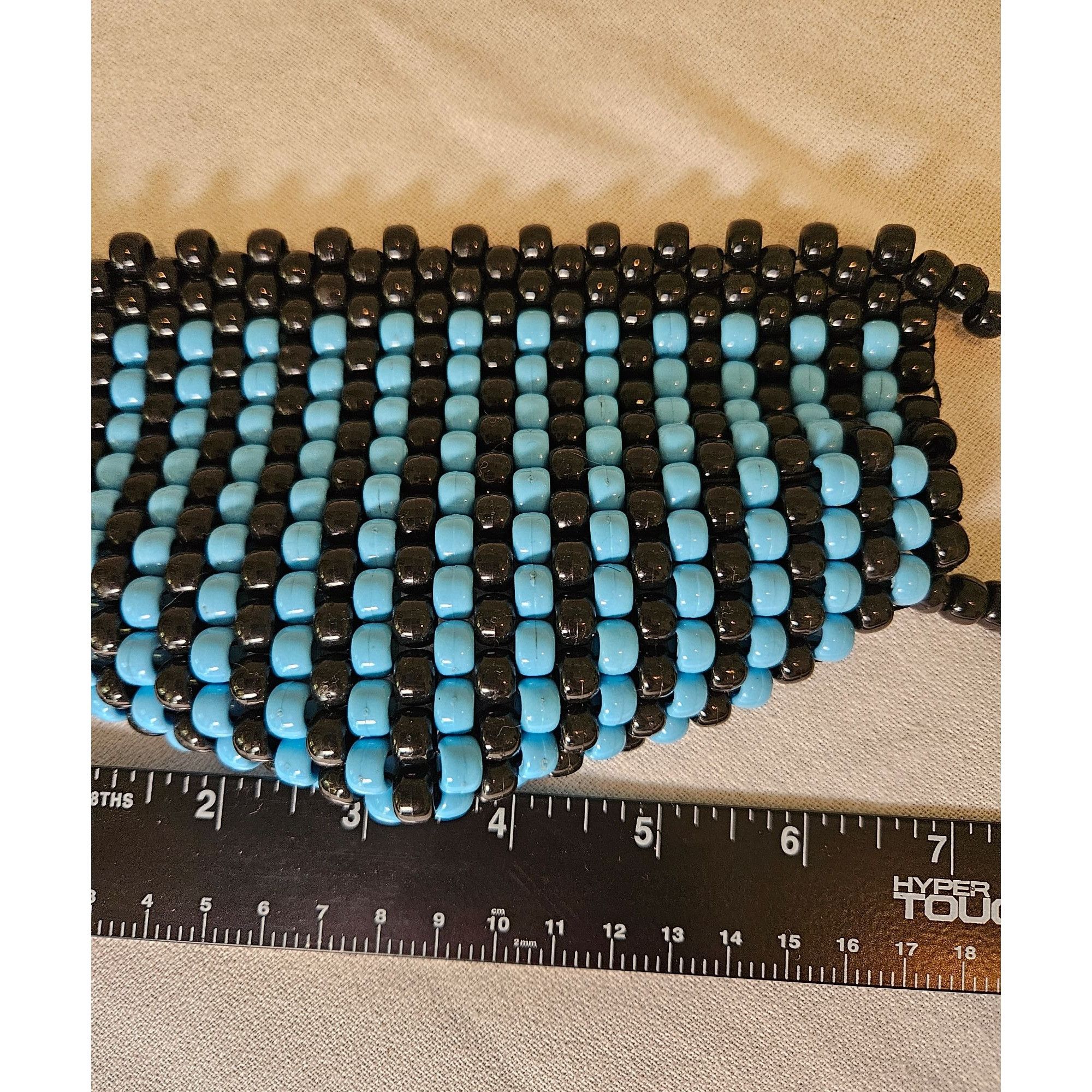Other Blue Black Kandi Mask Pony Beads Size ONE SIZE - 2 Thumbnail