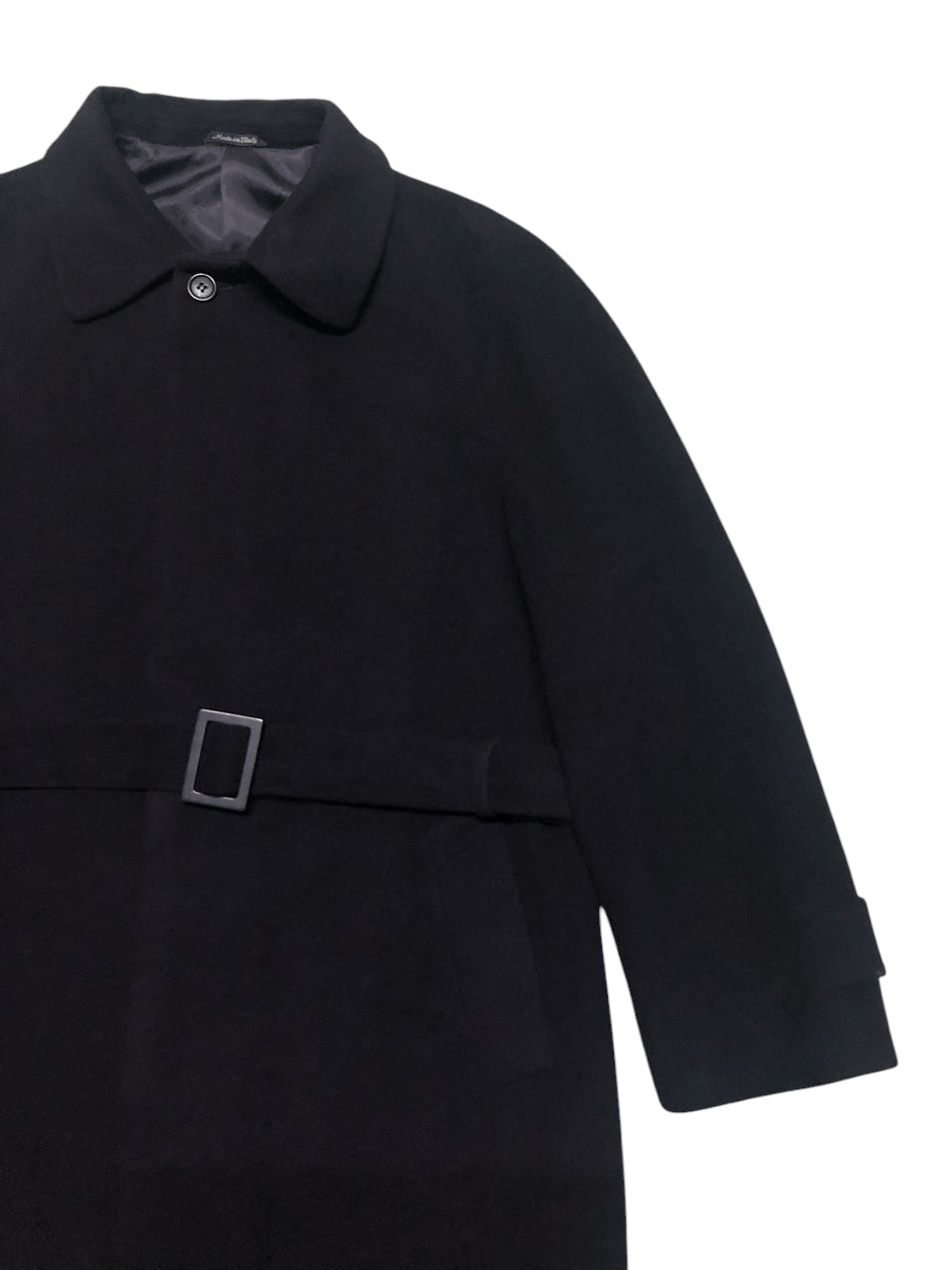 Gianfranco Ferre GIANFRANCO FERRE STUDIO BELTTED WOOL LONG COAT Size US L / EU 52-54 / 3 - 5 Thumbnail