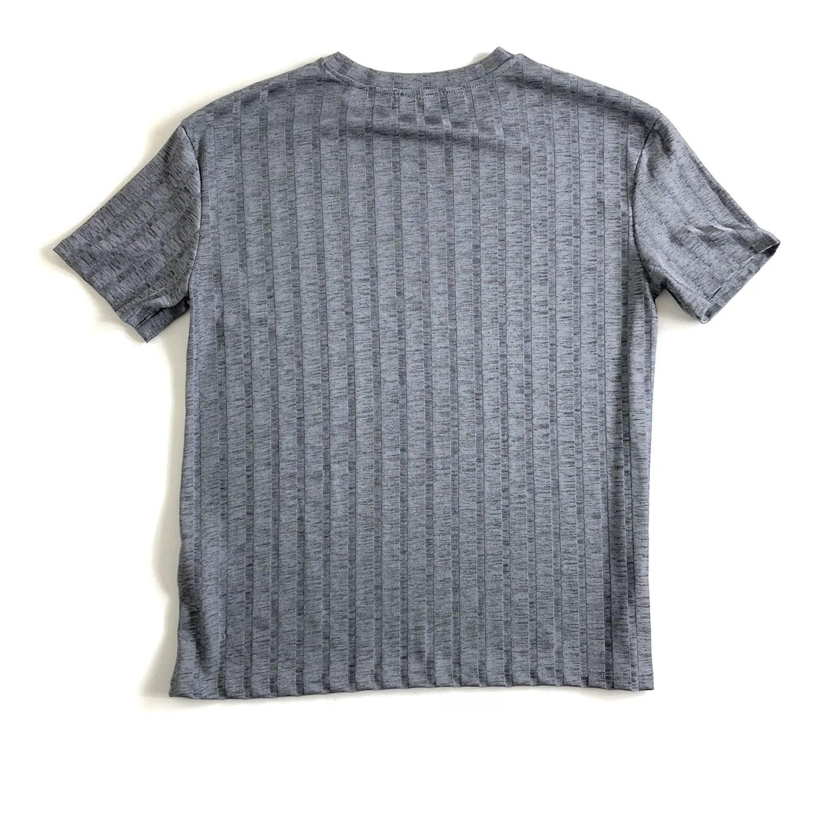 Zara Zara trafaluc 17-18 Autumn-Winter T-Shirt Women Small Gray Cotton Short Sleeve Pullover Casual Regular Top Shirt mens? Size S / US 4 / IT 40 - 2 Thumbnail