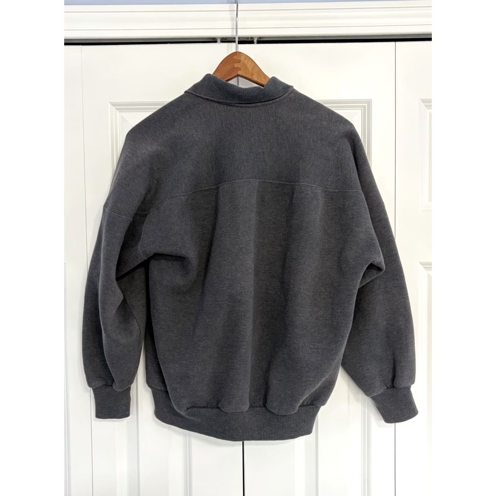 Vintage VINTAGE Marshlands Canada Pullover Sweatshirt Mens Gray M Graphic Print 90s Crew Neck Long Sleeve Cotton Blend Fleece Regular Size US M / EU 48-50 / 2 - 2 Thumbnail