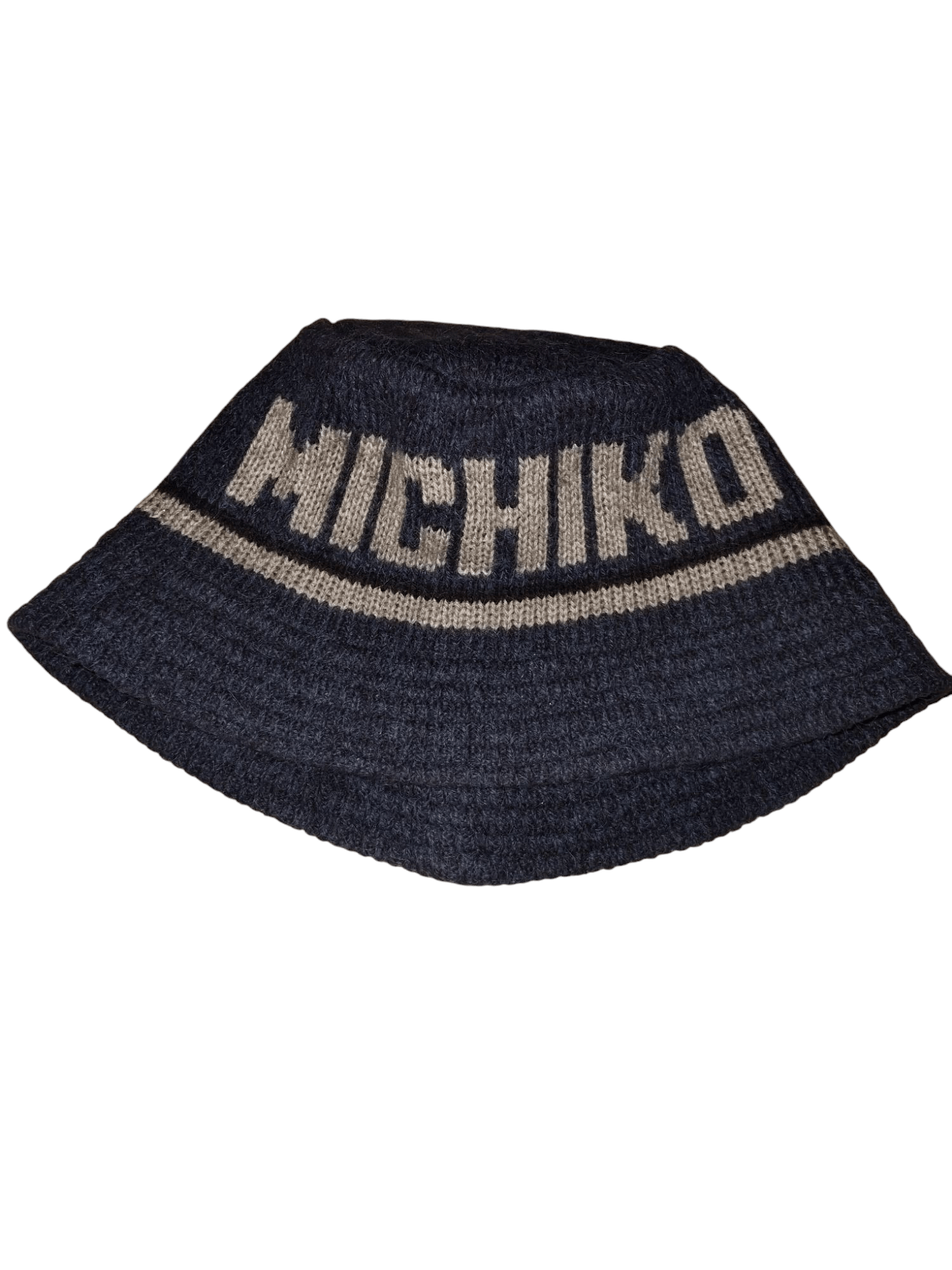 Michiko Koshino London MICHIKO LONDON KOSHINO Big Logo Spellout Bucket Hat Size ONE SIZE - 1 Thumbnail