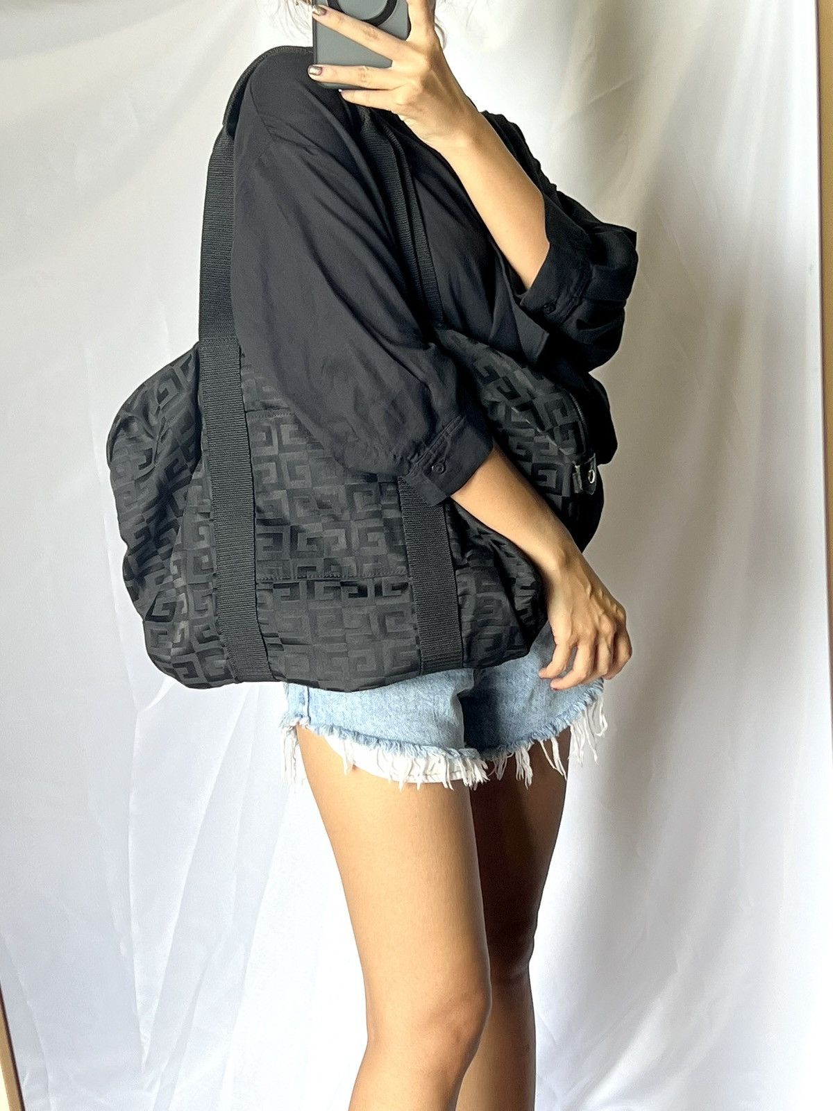 Givenchy Givenchy Monogram Nylon Tote Bag Size ONE SIZE - 25 Thumbnail