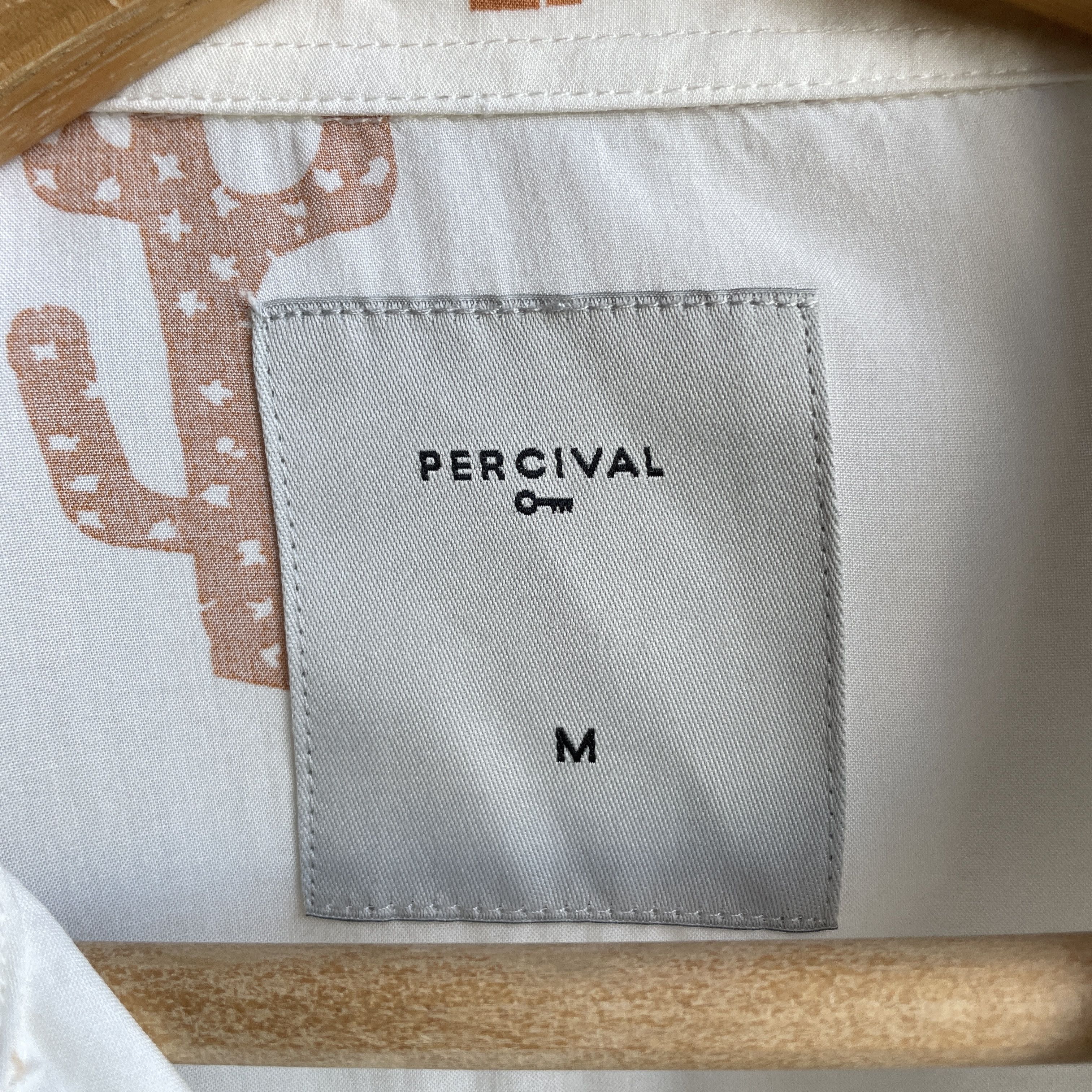 Percival Percival Cactus Print Camp Collar Shirt Size M Size US M / EU 48-50 / 2 - 6 Thumbnail