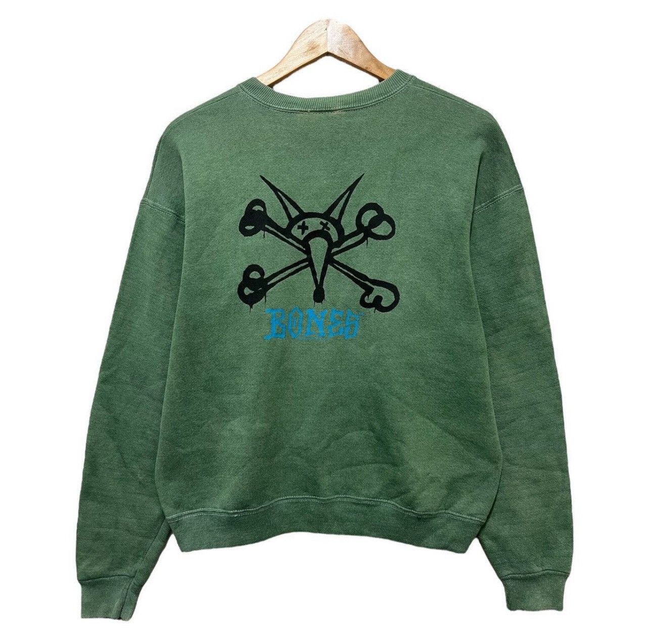 RARE Vintage 90s Bones Powell Peralta Baggy Sweatshirt Skate