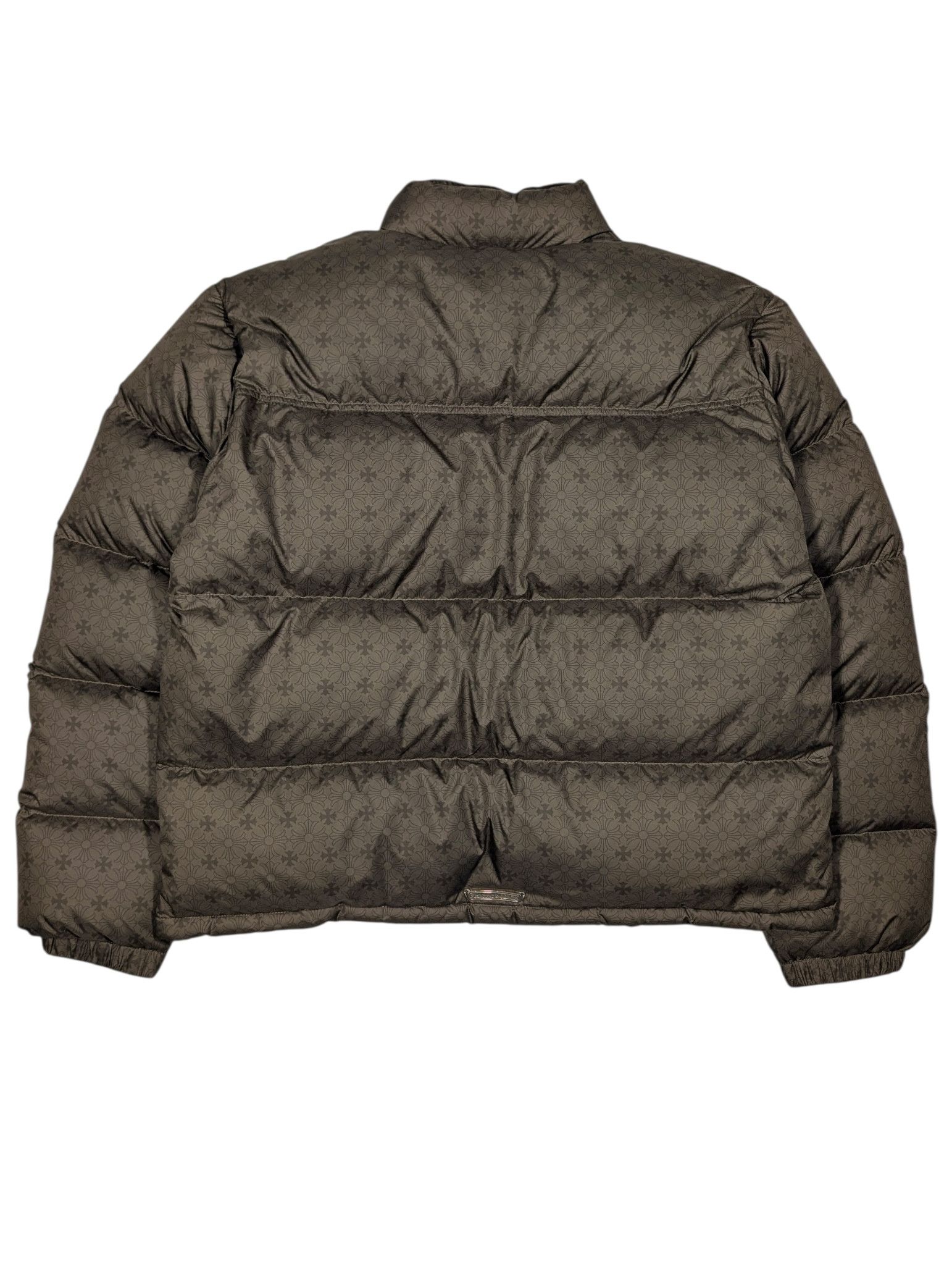 Chrome Hearts Puffer Jacket Stiff V2 Monogram CH Plus Cross Green Jacket Size US L / EU 52-54 / 3 - 3 Thumbnail