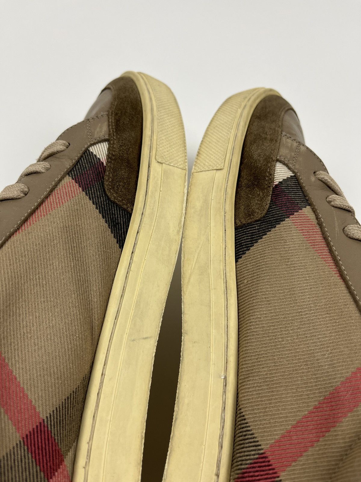 Burberry Burberry Nova Check Casusl Shoes Size US 12 / EU 45 - 9 Thumbnail