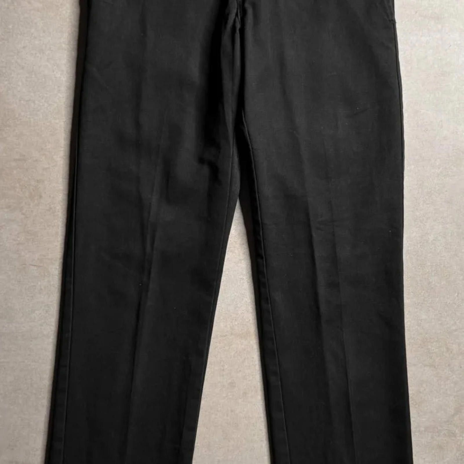 Dickies Vintage Dickies Black Pants - 28x32 Size US 28 / EU 44 - 8 Thumbnail
