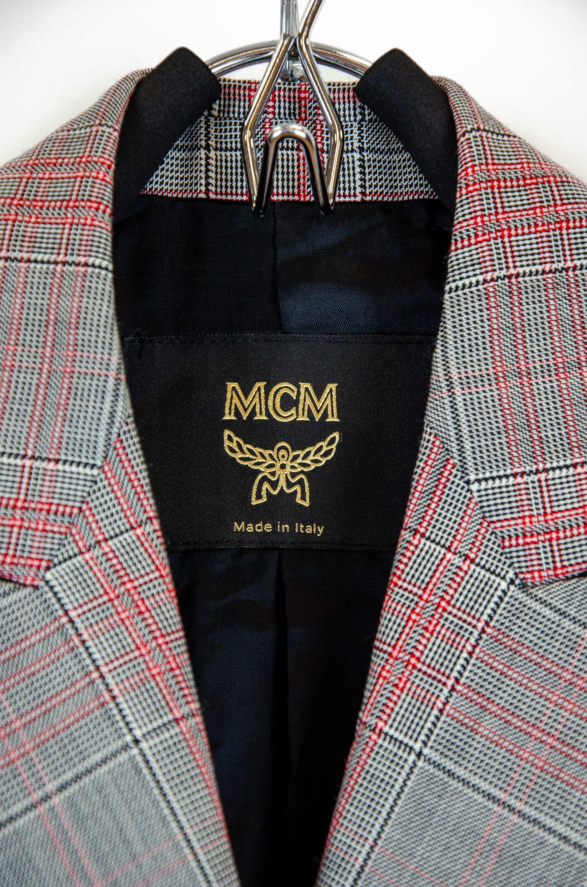 MCM MCM Check Double Breasted Blazer – Size 38 Size XS / US 0-2 / IT 36-38 - 6 Thumbnail