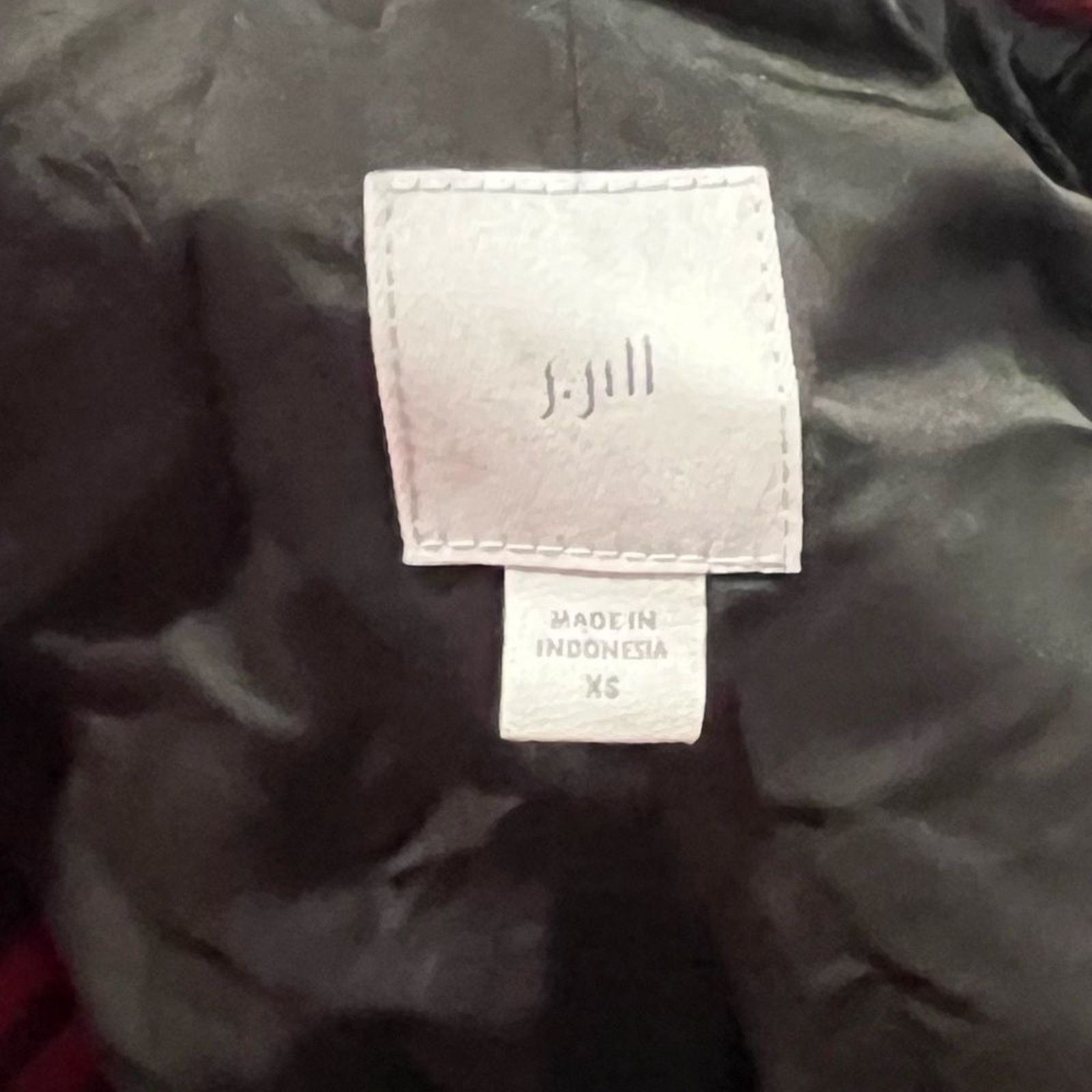 Vintage J. Jill Womens Peacoat Jacket Plaid Button Front Wool Sz XS Size XS / US 0-2 / IT 36-38 - 3 Thumbnail
