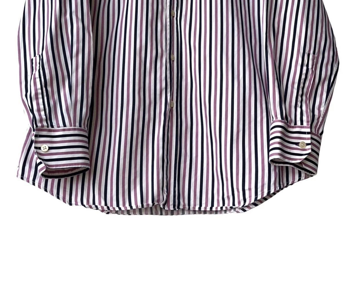 Paul Smith Paul Smith Vintage Striped Shirt Classic Fit Men's Size 16 Size US L / EU 52-54 / 3 - 3 Thumbnail