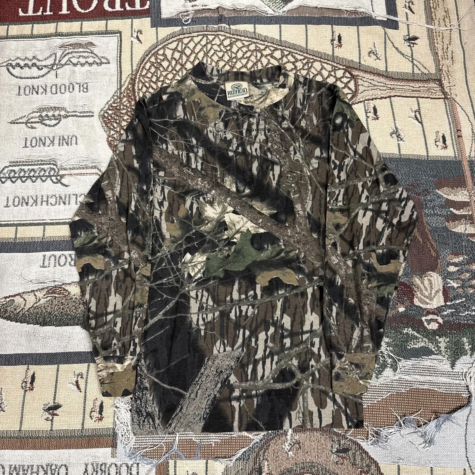 Redhead Vintage RealTree Camo RedHead Kids Size Longsleeve Size US L / EU 52-54 / 3 - 1 Thumbnail