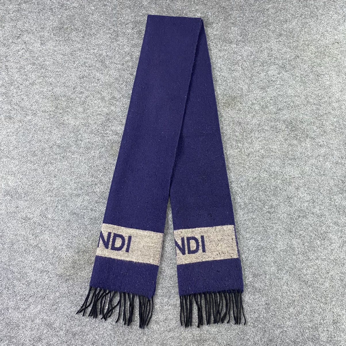 Fendi × Vintage Fendi Scarf / Muffler/ Neckwear - T1178 Size ONE SIZE - 2 Thumbnail