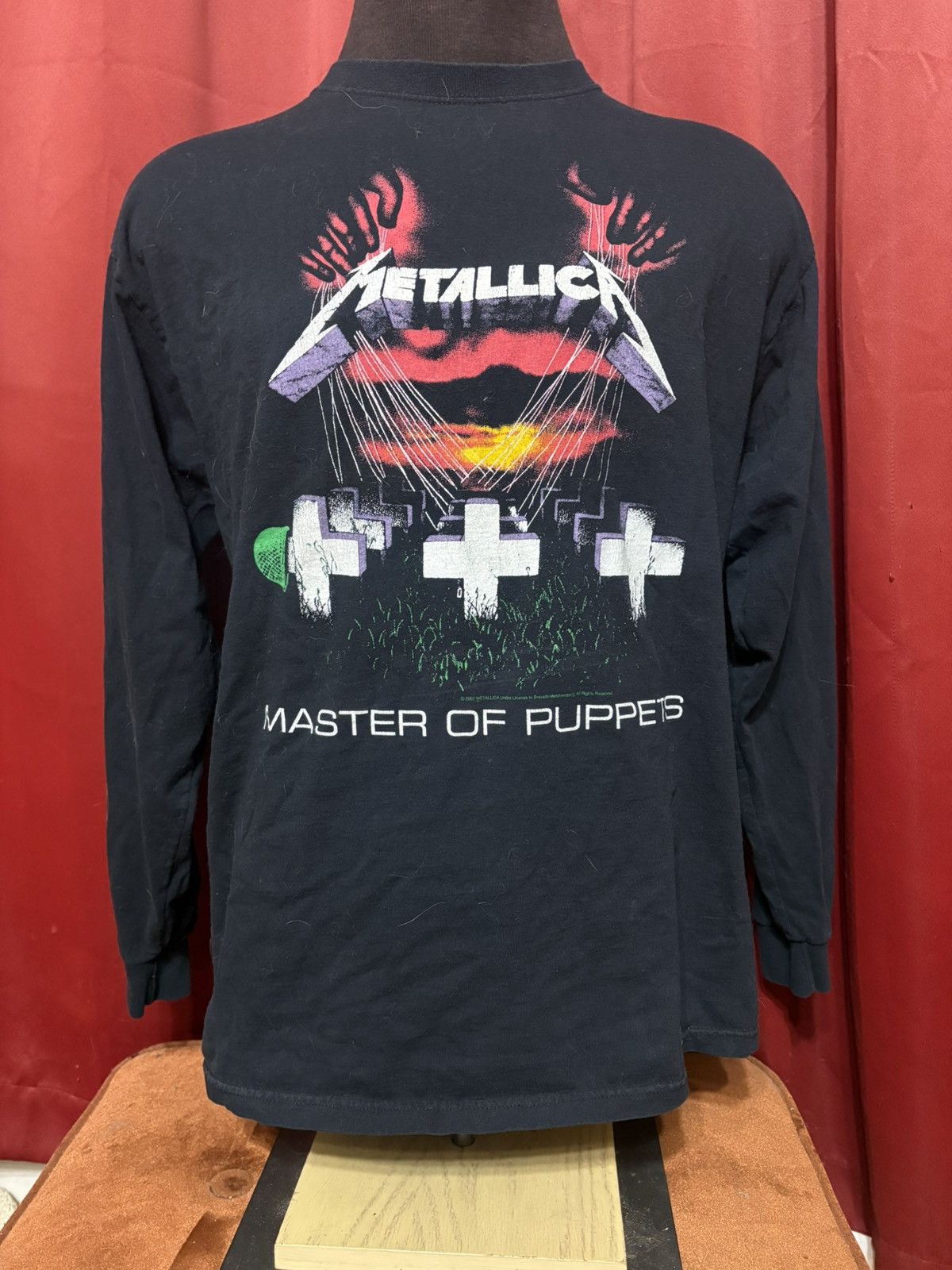 Band Tees Vintage Metallica Master of Puppets Long Sleeve Shirt Size US XL / EU 56 / 4 - 1 Thumbnail