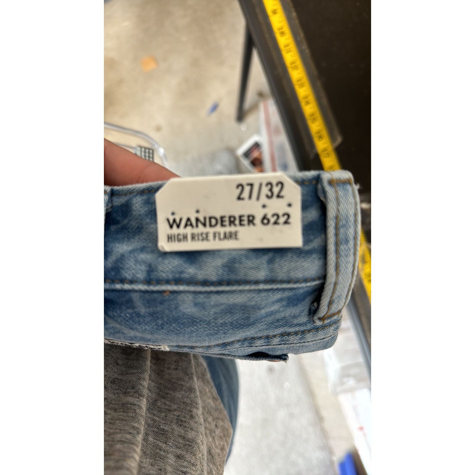 Wrangler ZOE ZEBRA WRANGLER FLARES raw hem high waisted western Size 30" / US 8 / IT 44 - 7 Thumbnail