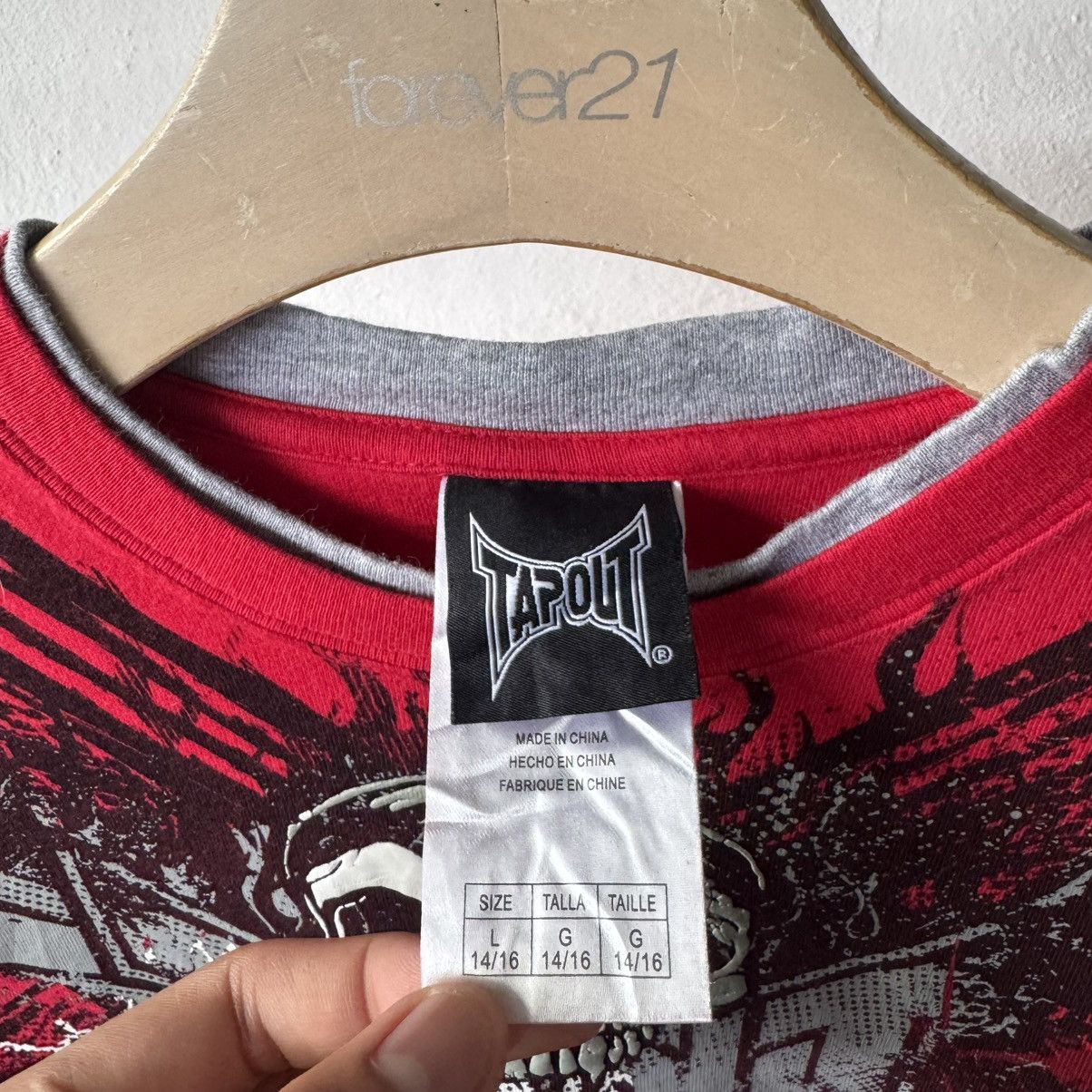 If Six Was Nine 2000s Tapout AOP Layered Skull Grunge Long-sleeve Tee Size US L / EU 52-54 / 3 - 5 Thumbnail