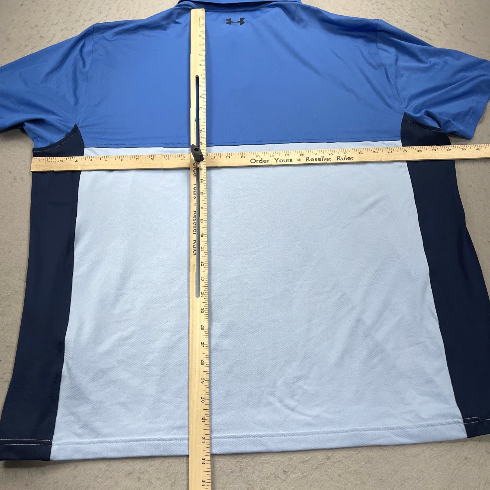 Under Armour Under Armour Golf Shirt Mens 4XL Blue The Performance Polo Stretch UA Logo Polo Shirt Mens 4XL Blue Size US XXL / EU 58 / 5 - 6 Thumbnail