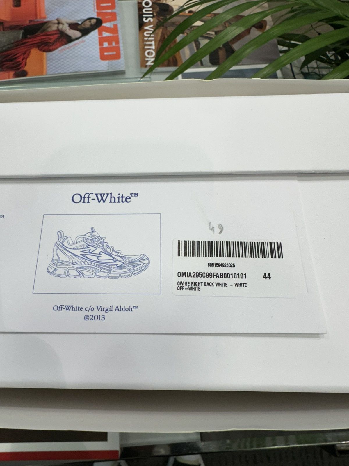 Off-White OFF-WHITE - Be Right Back Sneakers White | Grailed