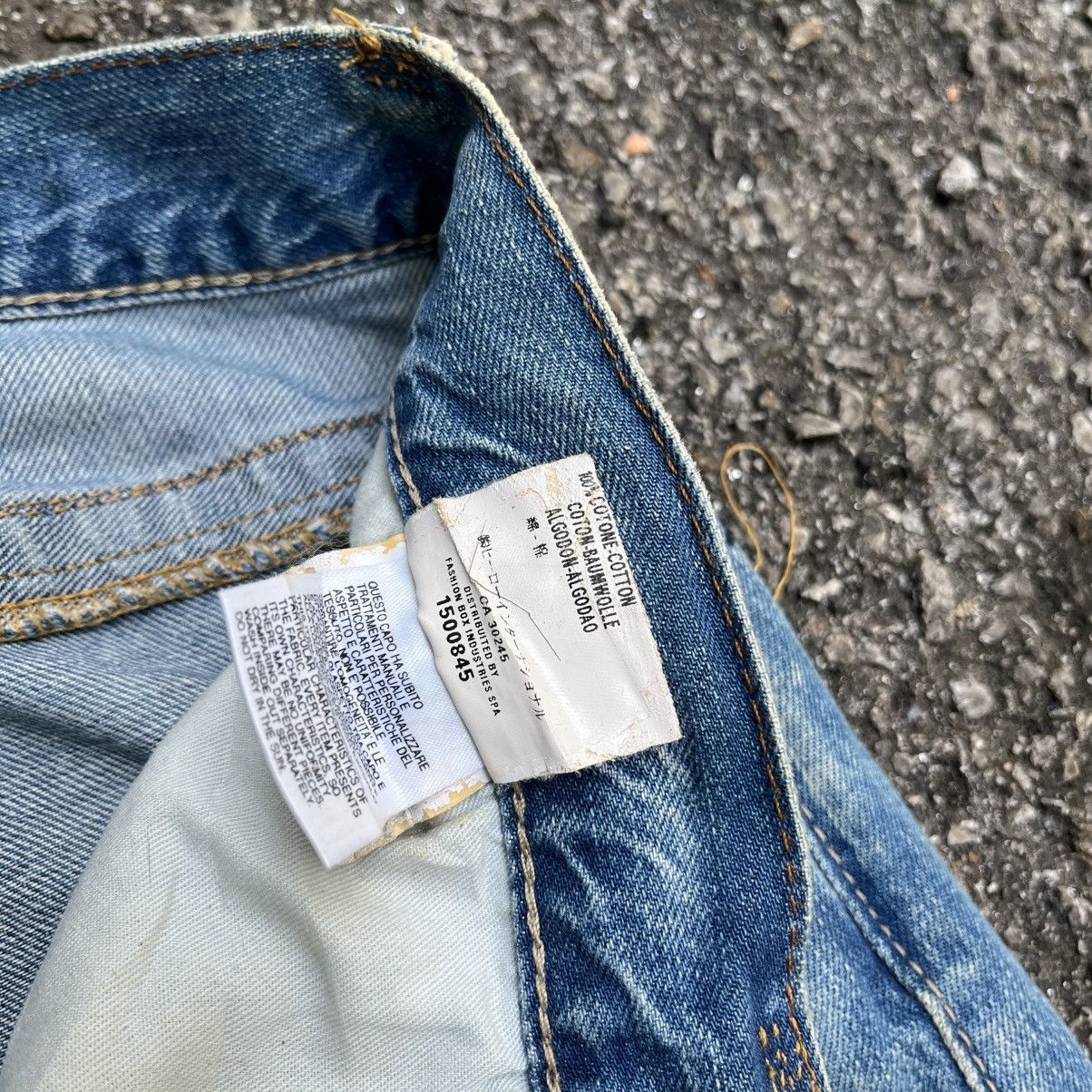Replay Vintage Replay Distressed Jeans Fly Button Denim Faded Blue Size US 32 / EU 48 - 12 Thumbnail
