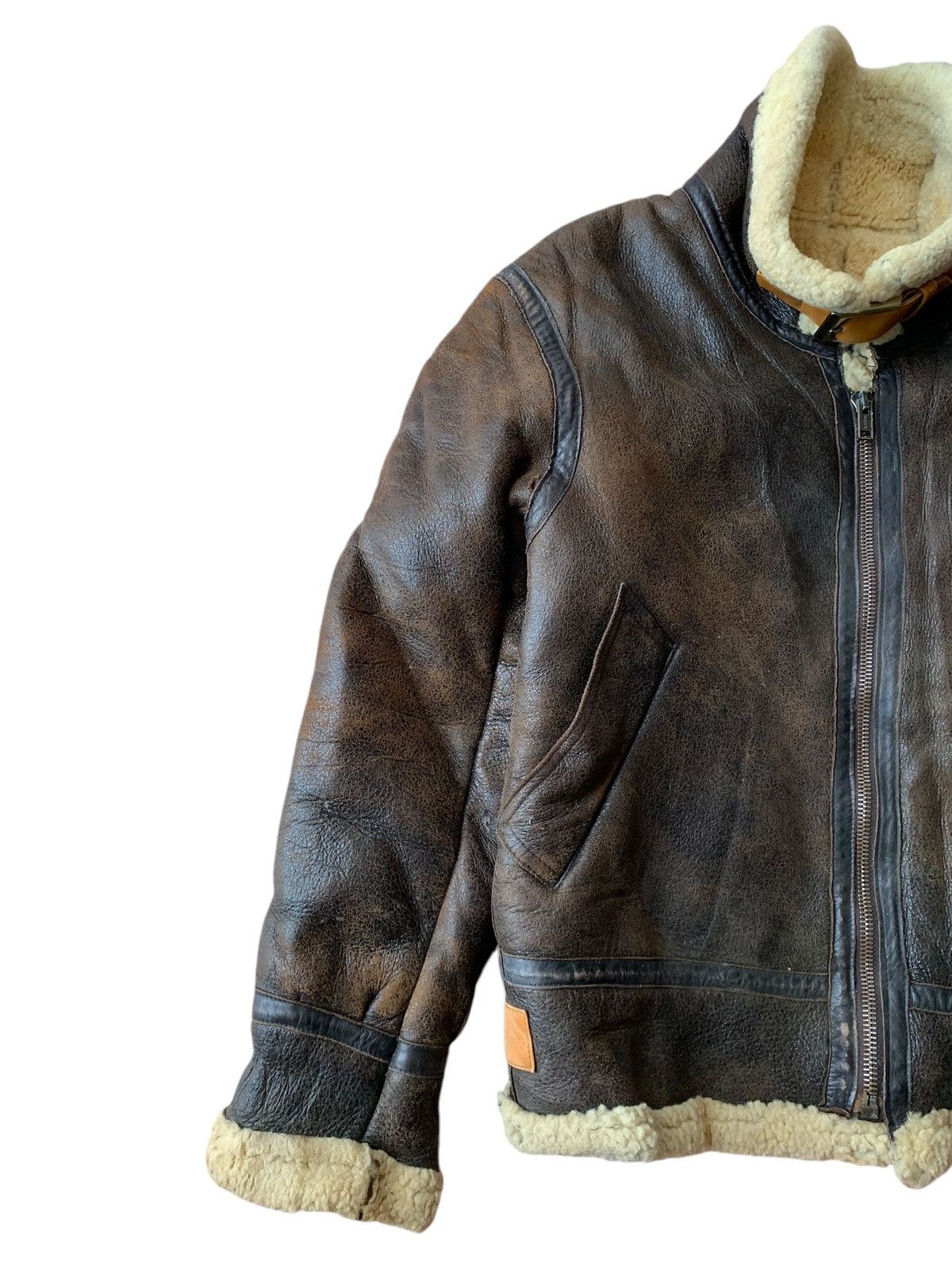 Avirex 🔥VTG KONVOY SHEEPSKIN COATS LEATHER TYPE B-3 Size US XL / EU 56 / 4 - 2 Thumbnail
