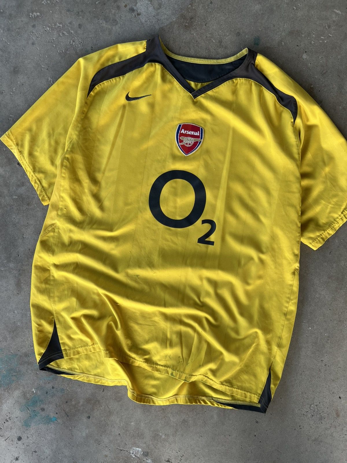 Nike Vintage Nike T90 Arsenal Gunners FC Soccer Futbol Jersey Kit Size US XL / EU 56 / 4 - 1 Thumbnail