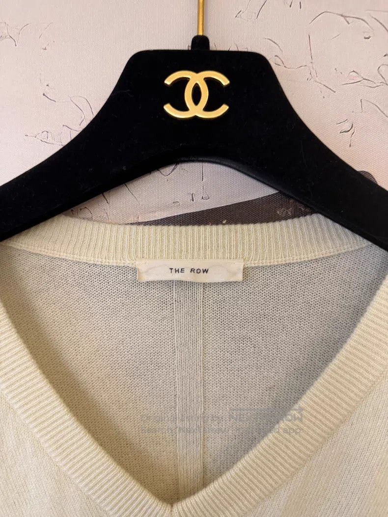 The Row The Row Pure cashmere V-neck sweater Size S / US 4 / IT 40 - 5 Thumbnail