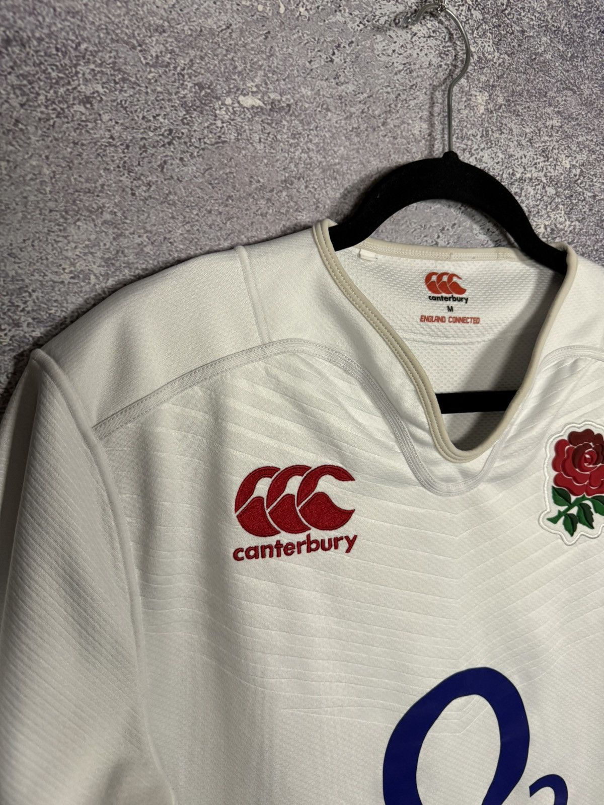 Canterbury of New Zealand × Vintage Vintage England Rugby Canterbury Jersey M size Size US M / EU 48-50 / 2 - 6 Thumbnail