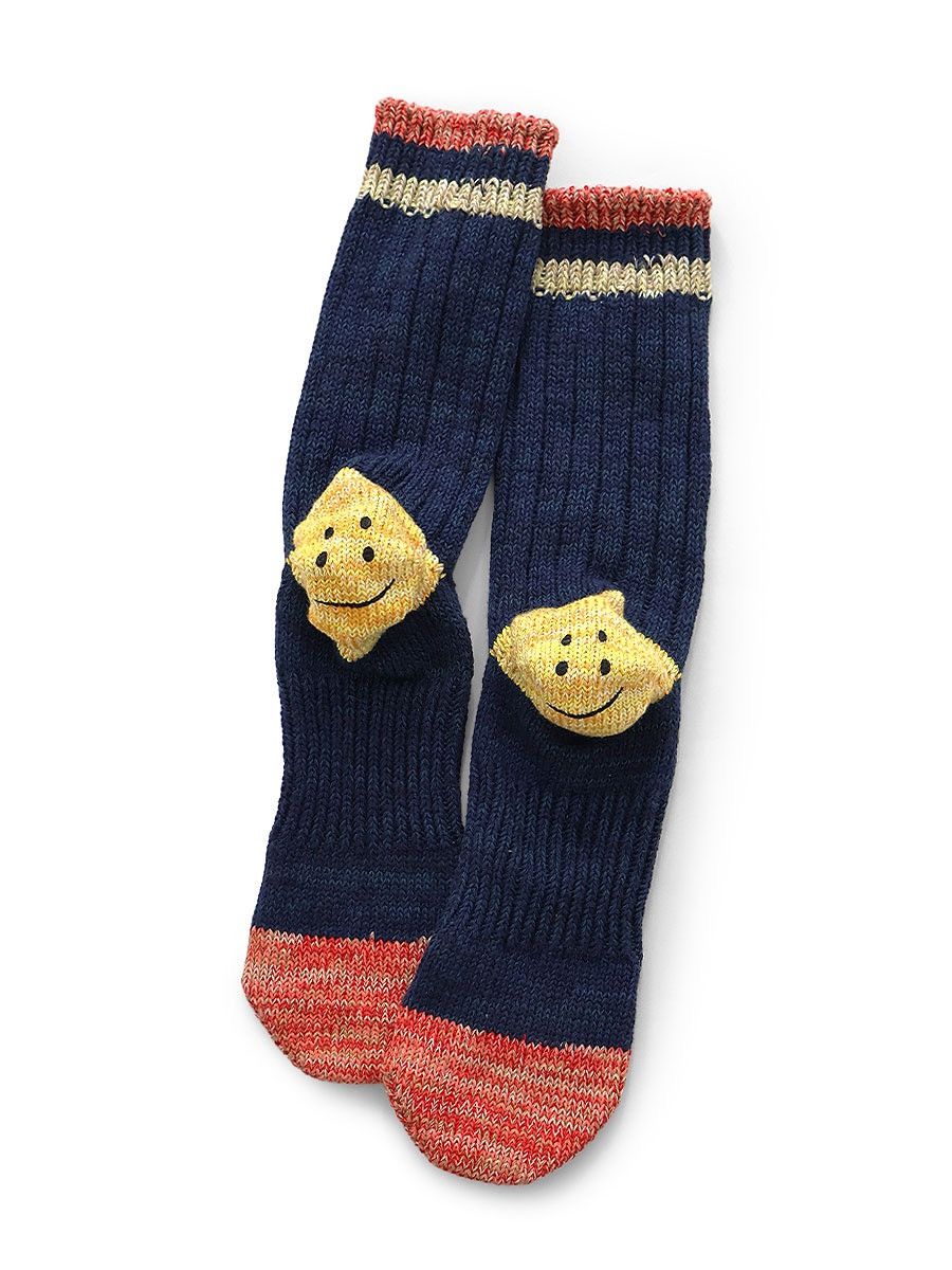 Kapital Kapital IVY RAINBOWY HAPPY HEEL SOCKS size L Size ONE SIZE - 1 Thumbnail