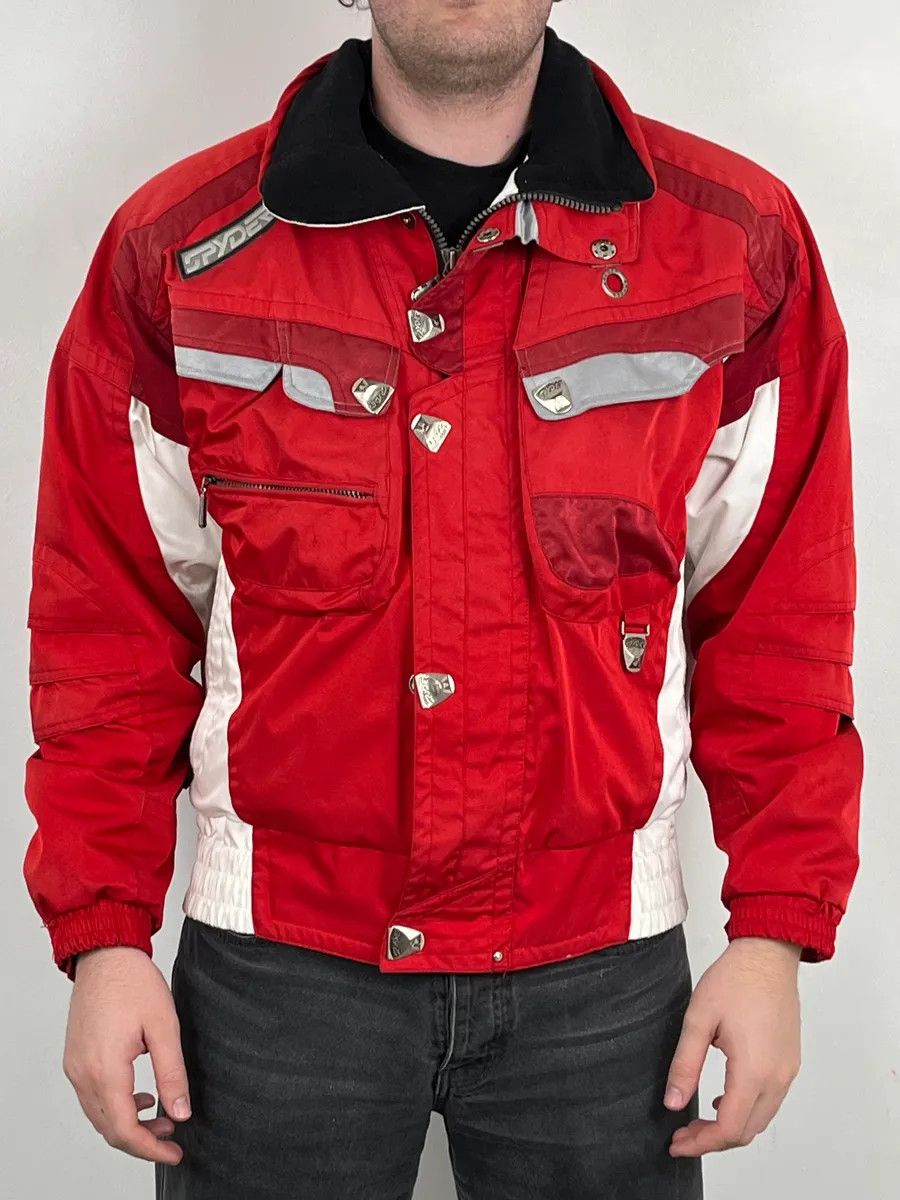 Spyder Spyder Red & White Ski Jacket Size US XL / EU 56 / 4 - 2 Thumbnail