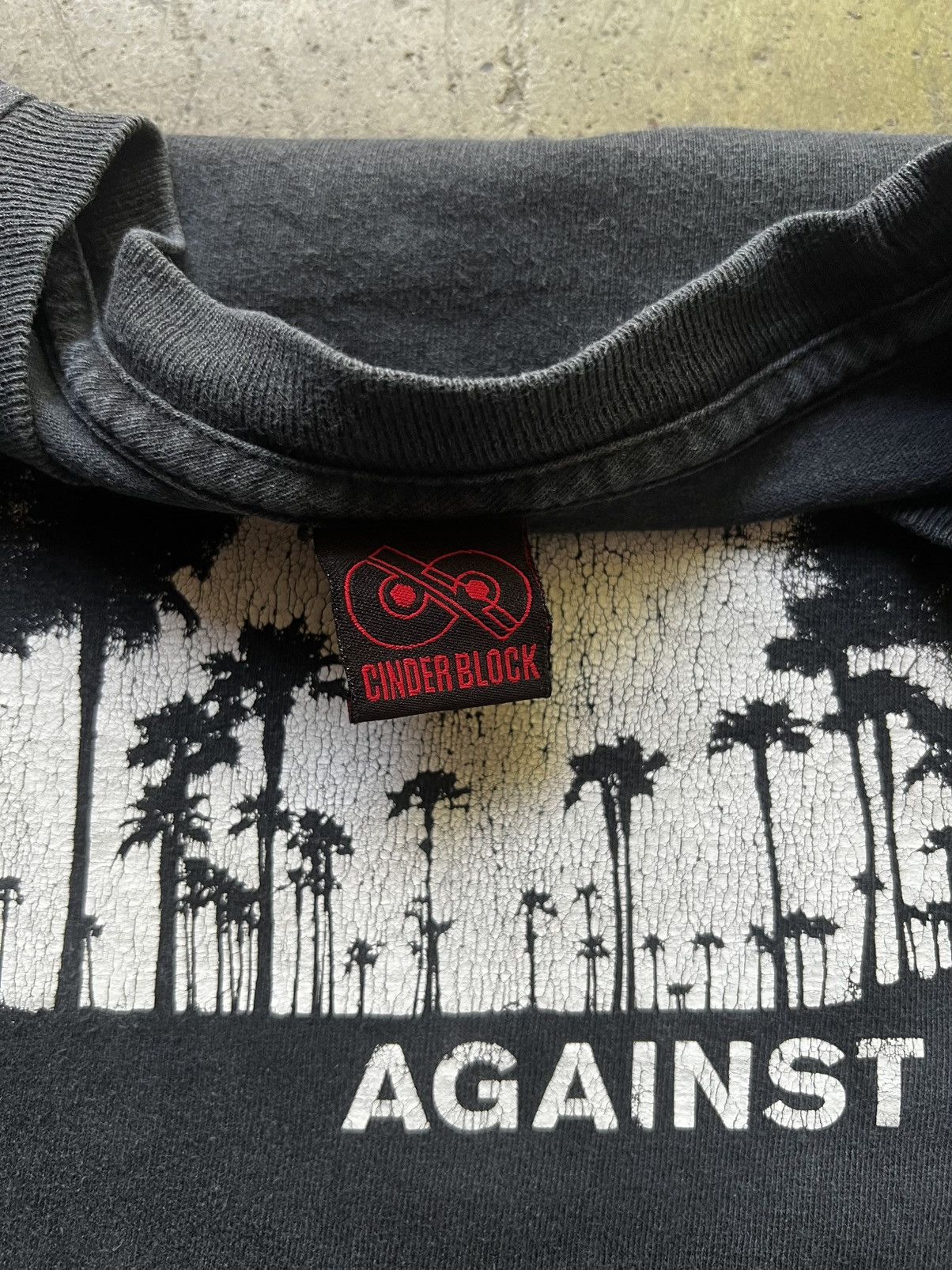 Vintage VTG ‘00s Y2K Against Me! Band Tee Shirt Miami Punk Nirvana Size US L / EU 52-54 / 3 - 4 Thumbnail