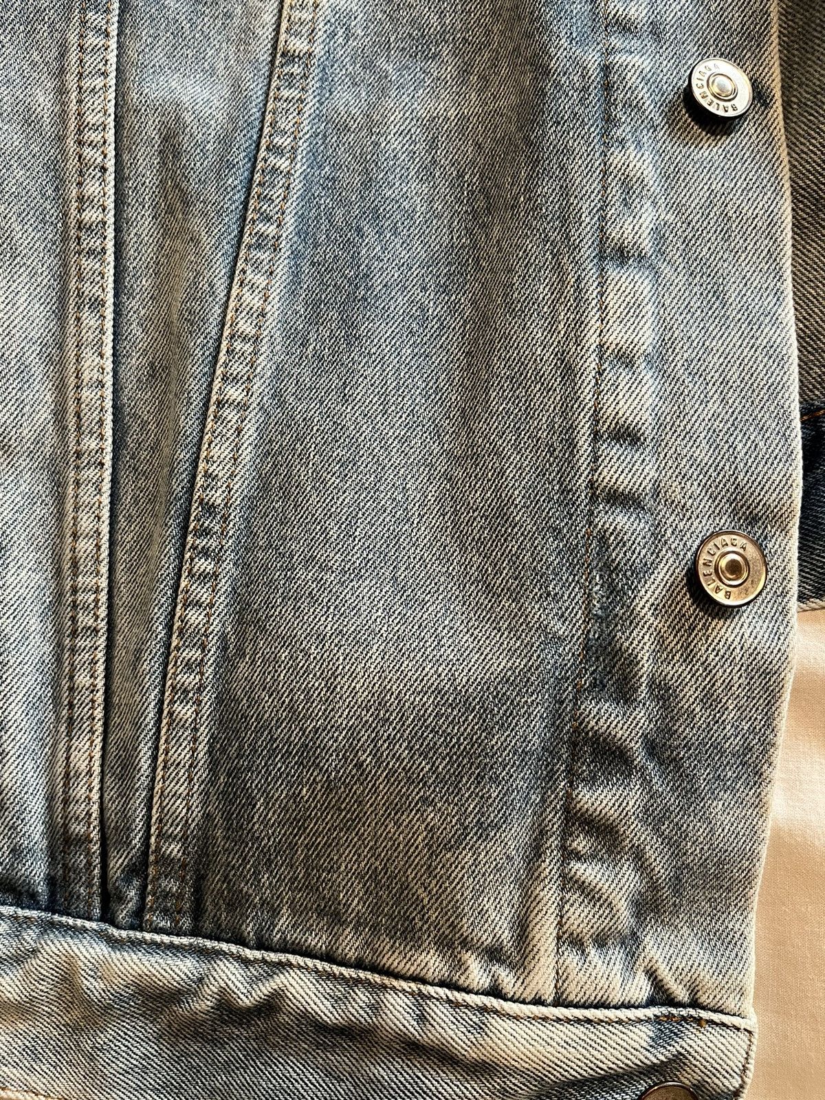 Balenciaga Balenciaga pride oversized denim jacket. Size US L / EU 52-54 / 3 - 6 Thumbnail
