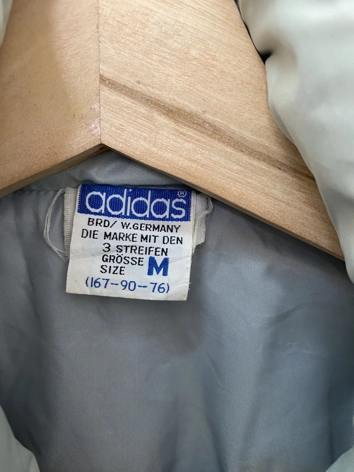Adidas 🔥VINTAGE 🇩🇪 ADIDAS WEST GERMANY PUFFER JACKET Size US S / EU 44-46 / 1 - 6 Thumbnail