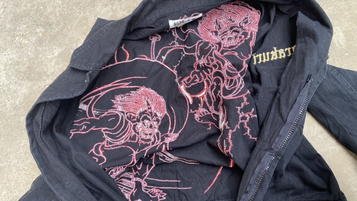 Japanese Brand 🔥Rare🔥Karakuri Coveralls Embroidery Logo Streetwear Design Size US 40 / EU 56 - 11 Thumbnail