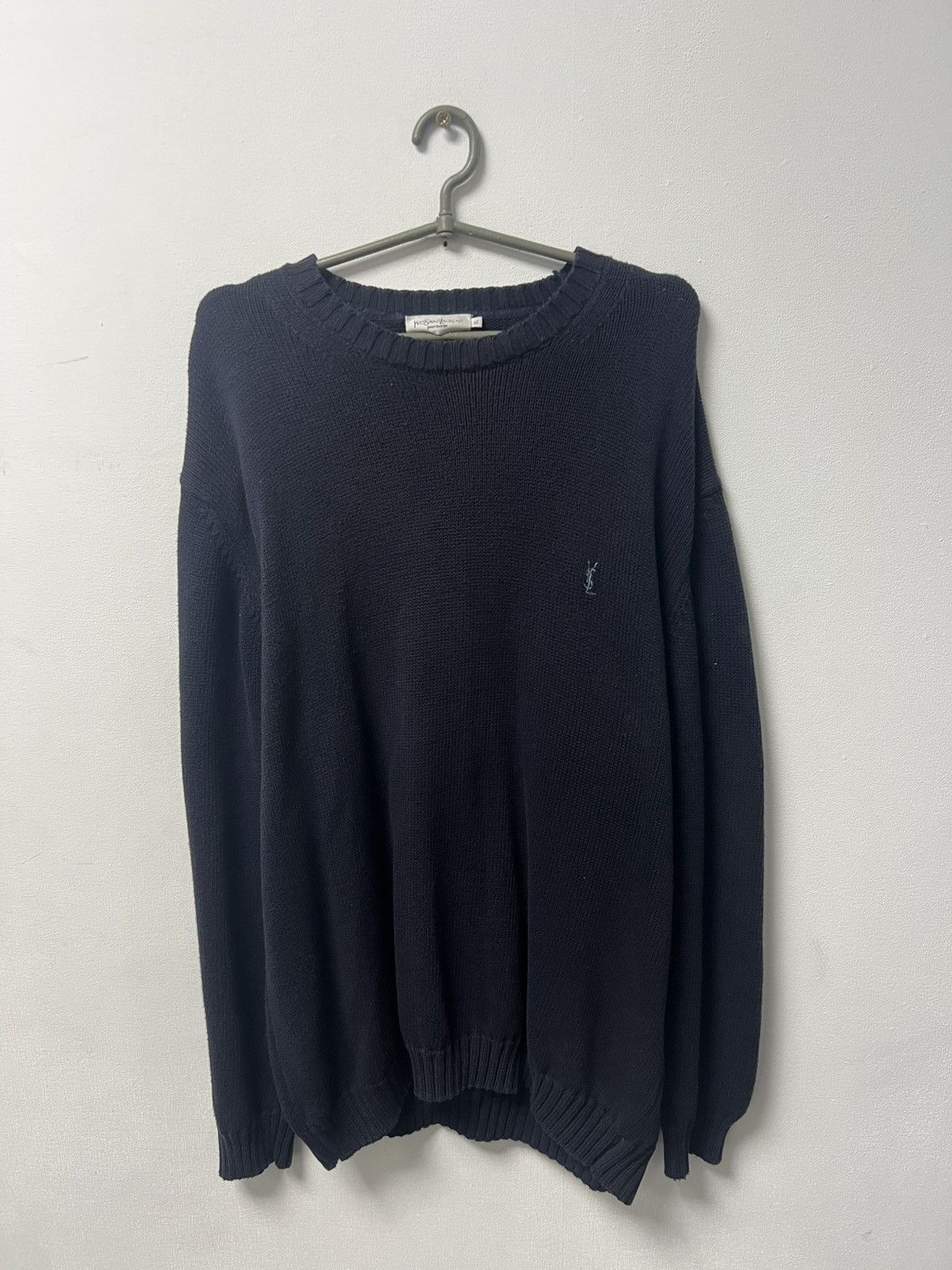 Vintage Yves Saint Laurent Sweatshirt 90s Y2K