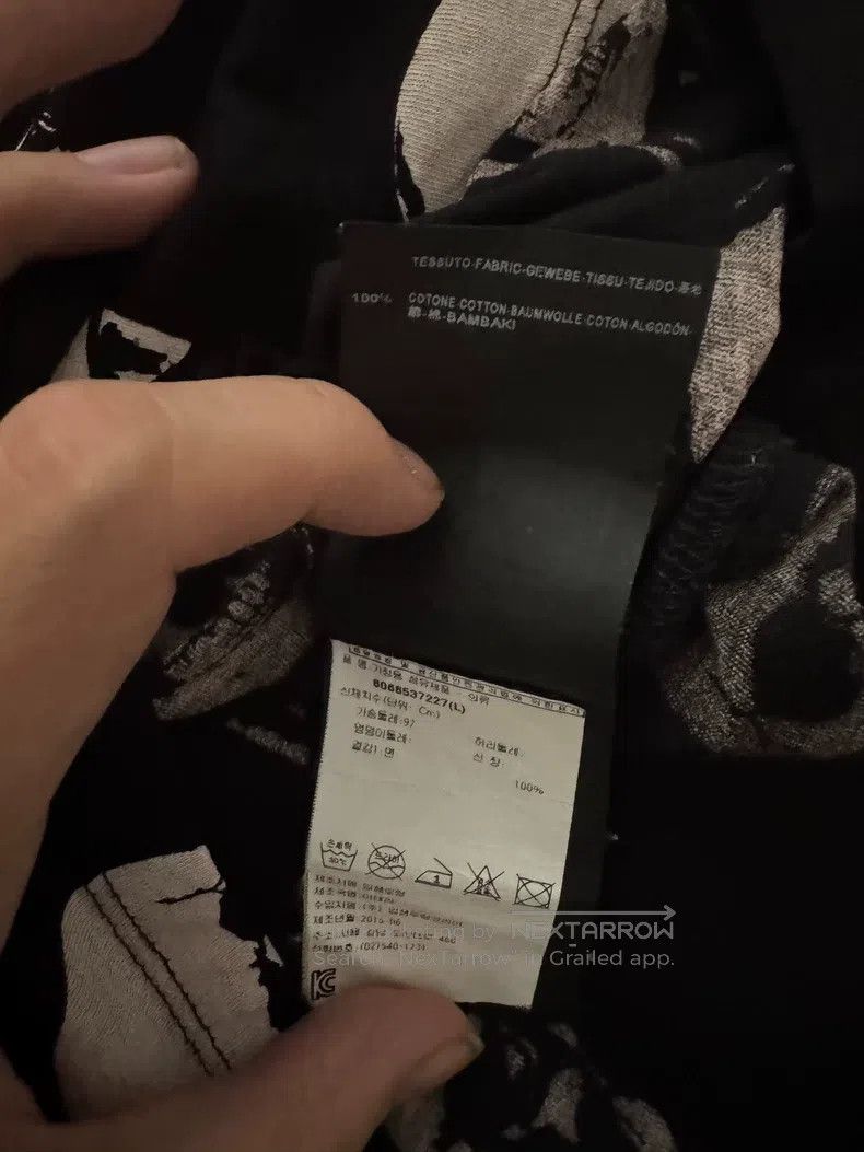 Saint Laurent Paris Saint Laurent Paris Skull Short Sleeve Size US L / EU 52-54 / 3 - 5 Thumbnail
