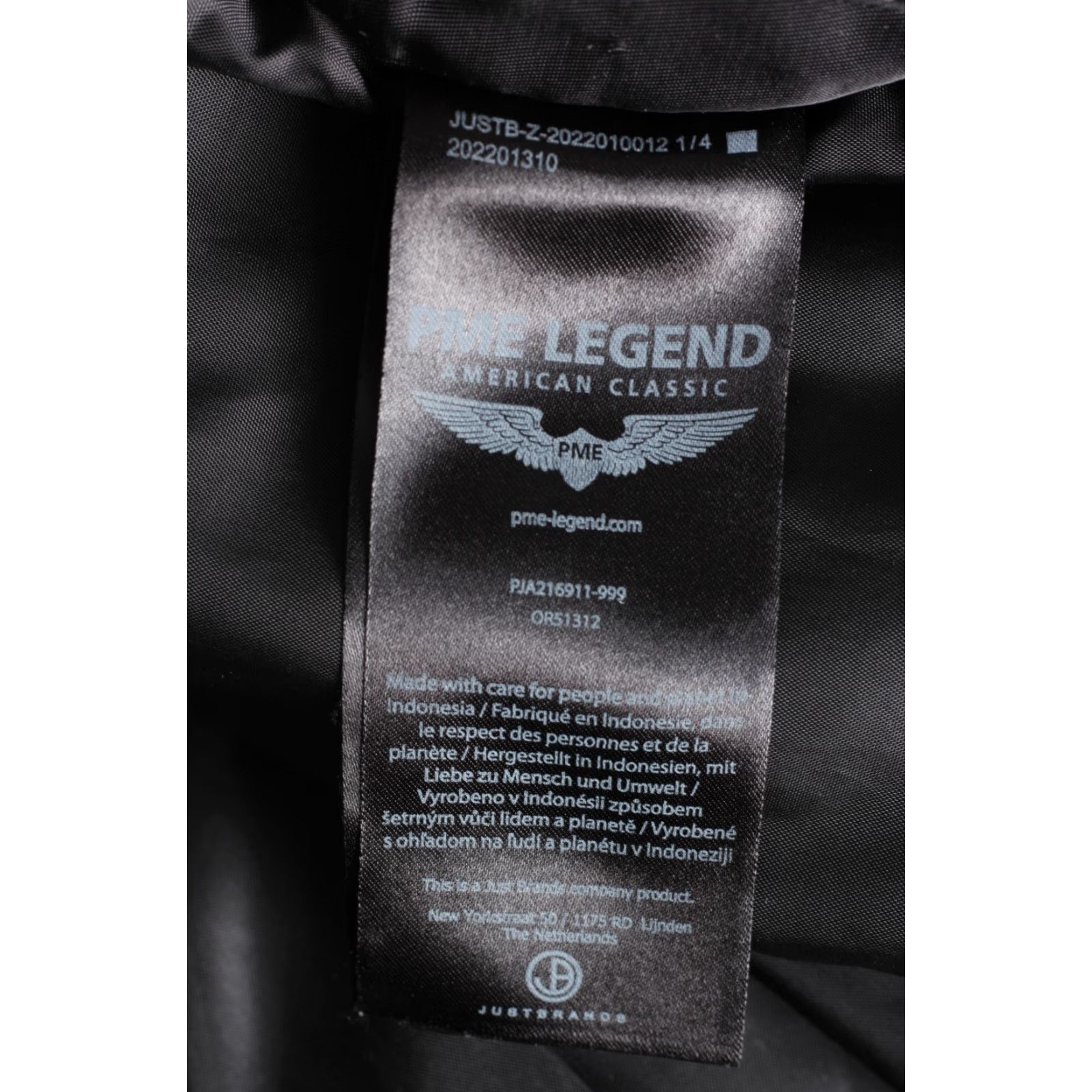 Vintage PME Legend Jacket Men 2XL Hooded Insulated Nylon Black Zip Casual All Seasons Winter Spring Autumn Hoodie Mens Size US XXL / EU 58 / 5 - 7 Thumbnail