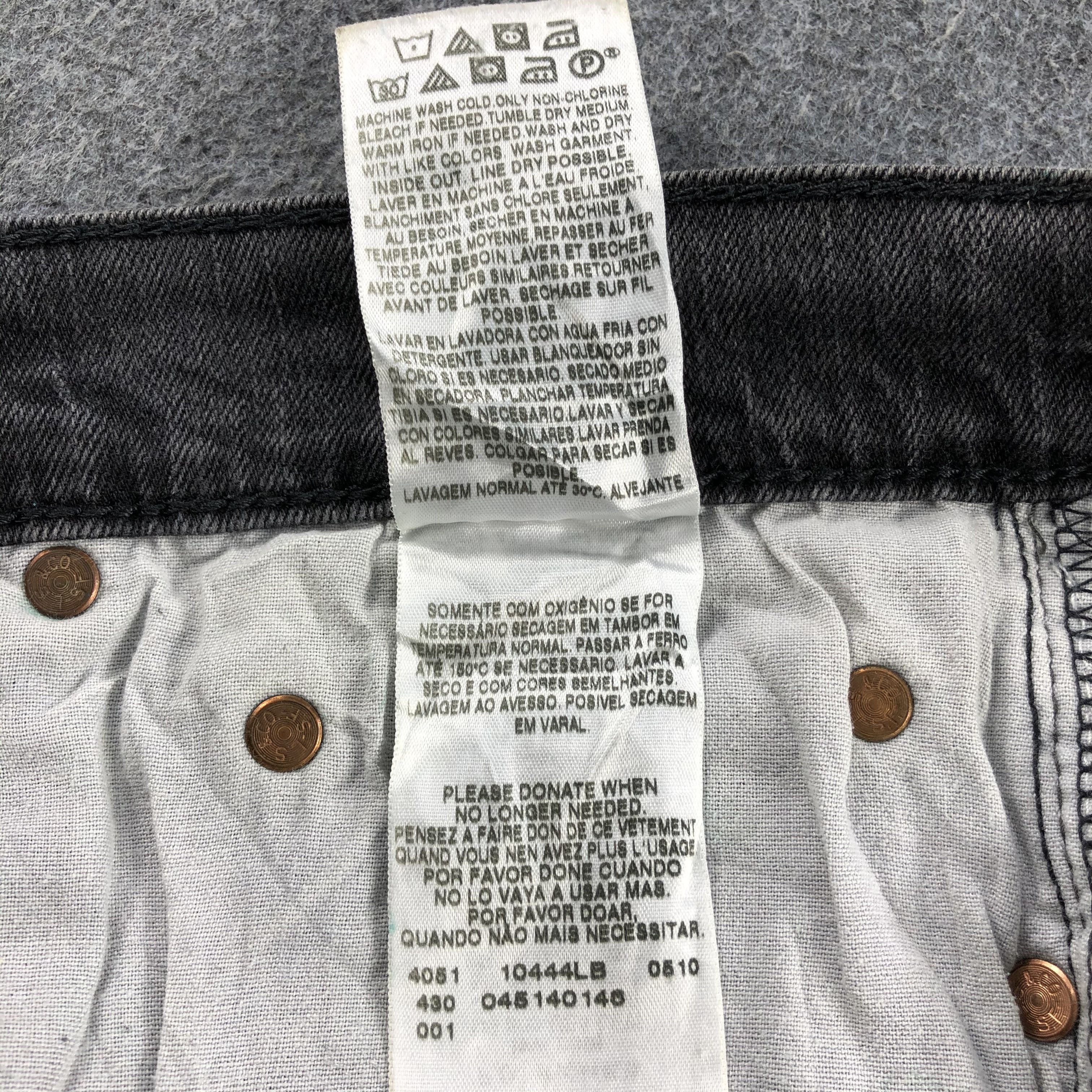 Levi's Vintage Levis 514 Earth Tone Jeans-J1989 Size US 35 - 18 Thumbnail
