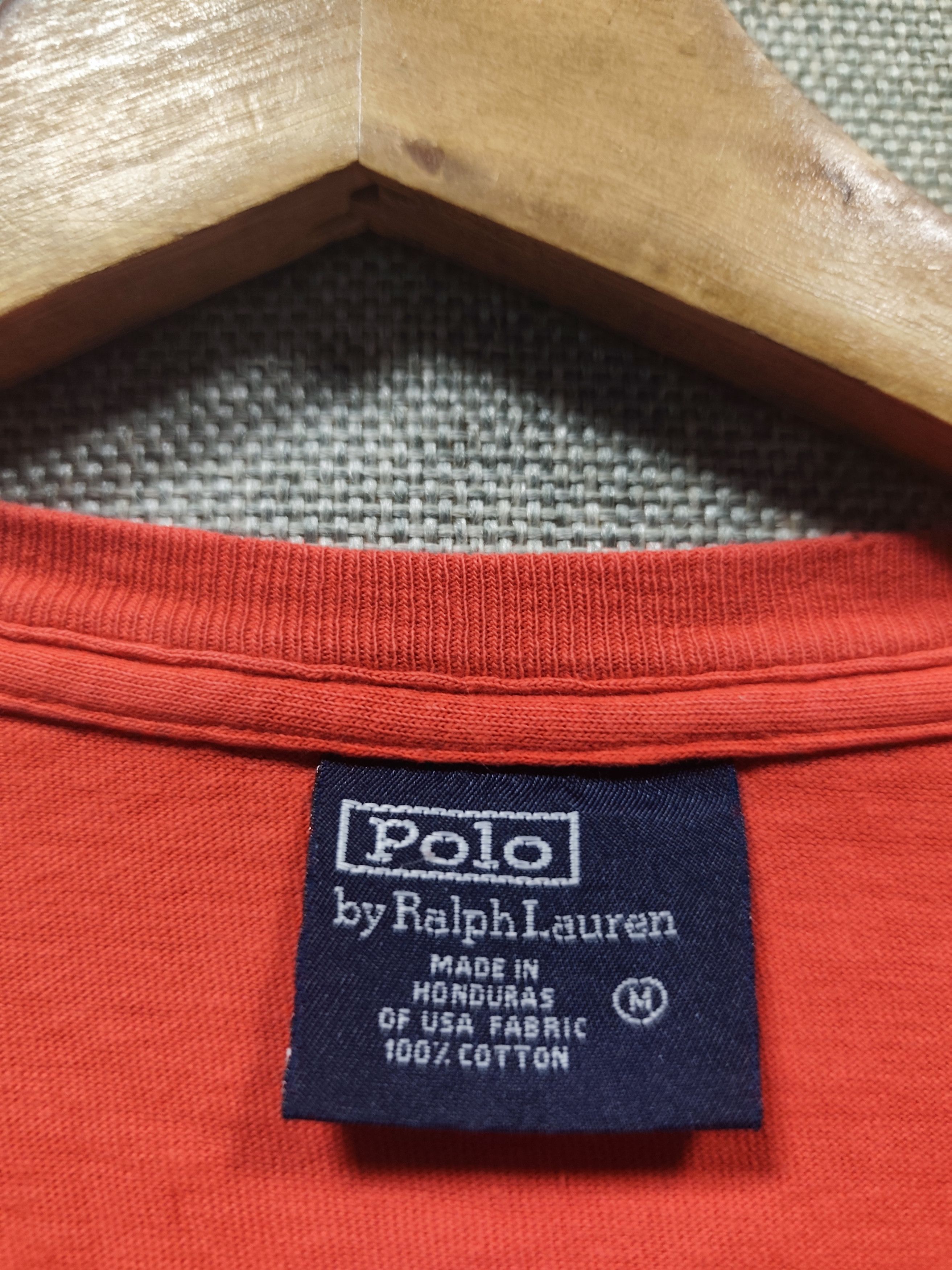 Polo Ralph Lauren Vintage t shirt Polo Ralph Lauren spellout Size US M / EU 48-50 / 2 - 5 Thumbnail