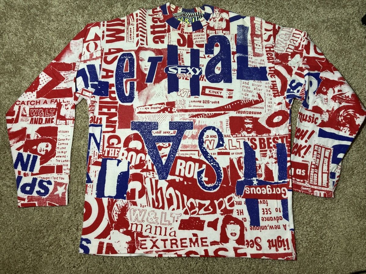 Walter Van Beirendonck SS93 W&LT Walter Van Beirendonck Sexy Red Kinky 90s 1993 WVB Size US L / EU 52-54 / 3 - 2 Thumbnail