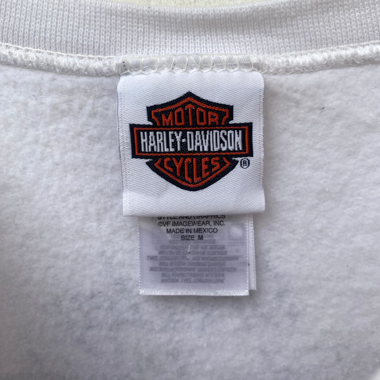 Harley Davidson HARLEY DAVIDSON SWEATSHIRT MEDIUM PULLOVER WHITE Size US M / EU 48-50 / 2 - 6 Thumbnail