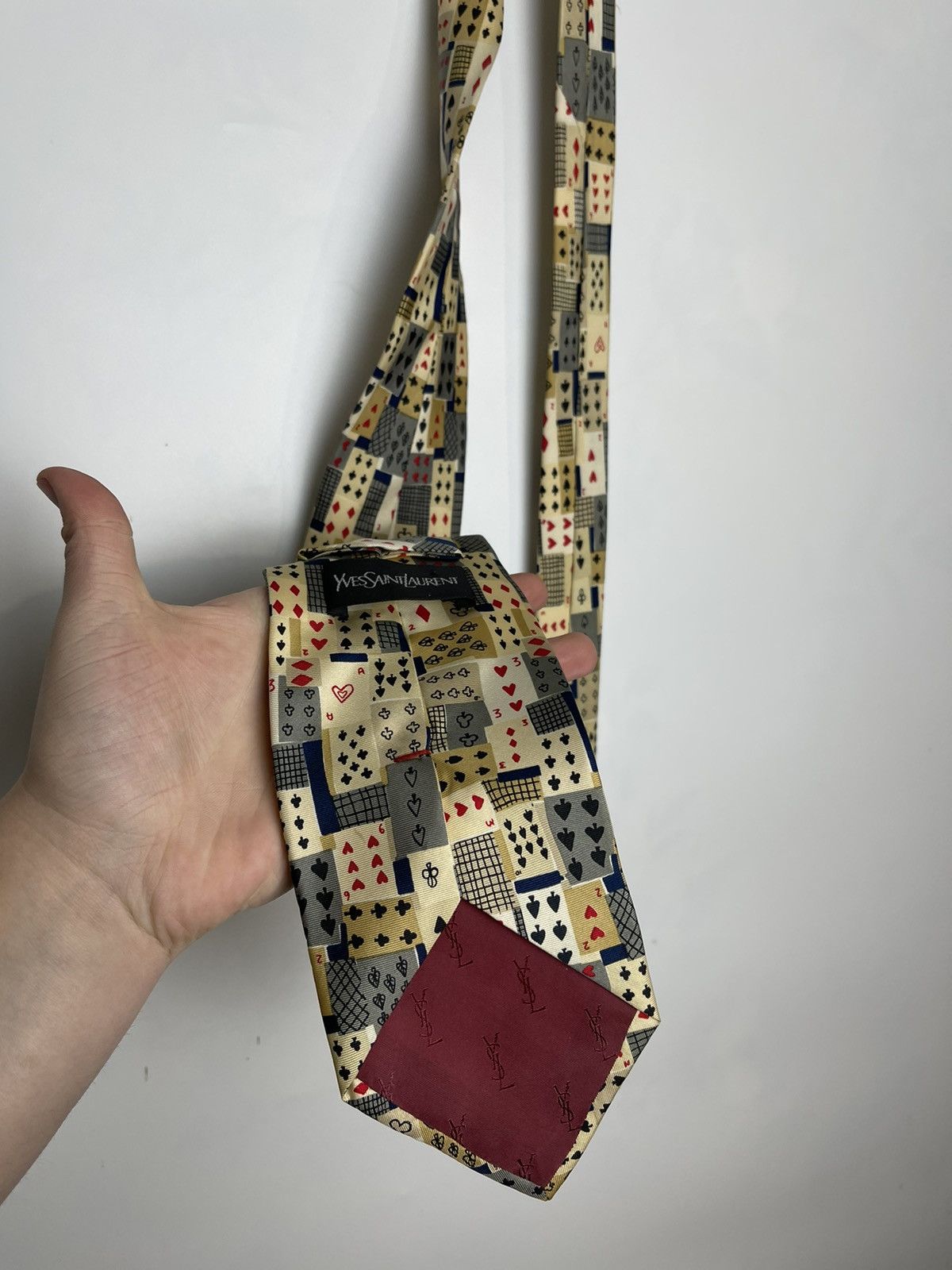 Yves Saint Laurent Yves Saint Laurent tie vintage Size ONE SIZE - 2 Thumbnail