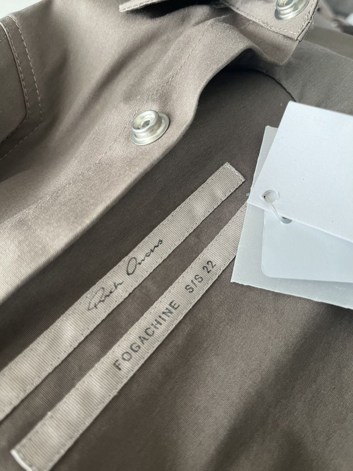 Rick Owens Drkshdw Super Rare Runway Rick Owens Jacket Shirt Size US M / EU 48-50 / 2 - 6 Thumbnail