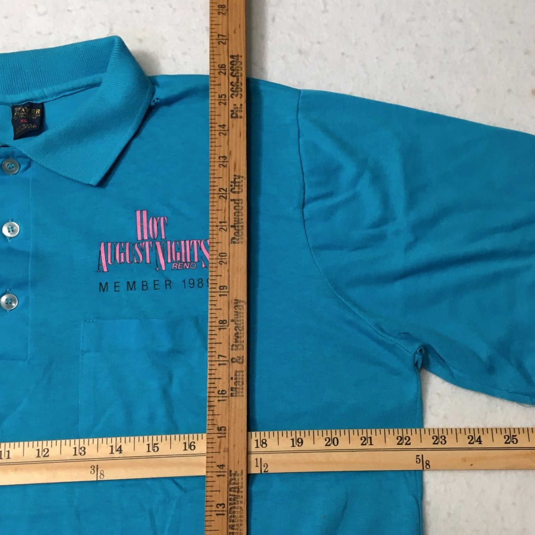 Vintage VINTAGE Hot August Nights Nevada Classic Cars Shirt Mens Sz XL official member polo Size US XL / EU 56 / 4 - 5 Thumbnail